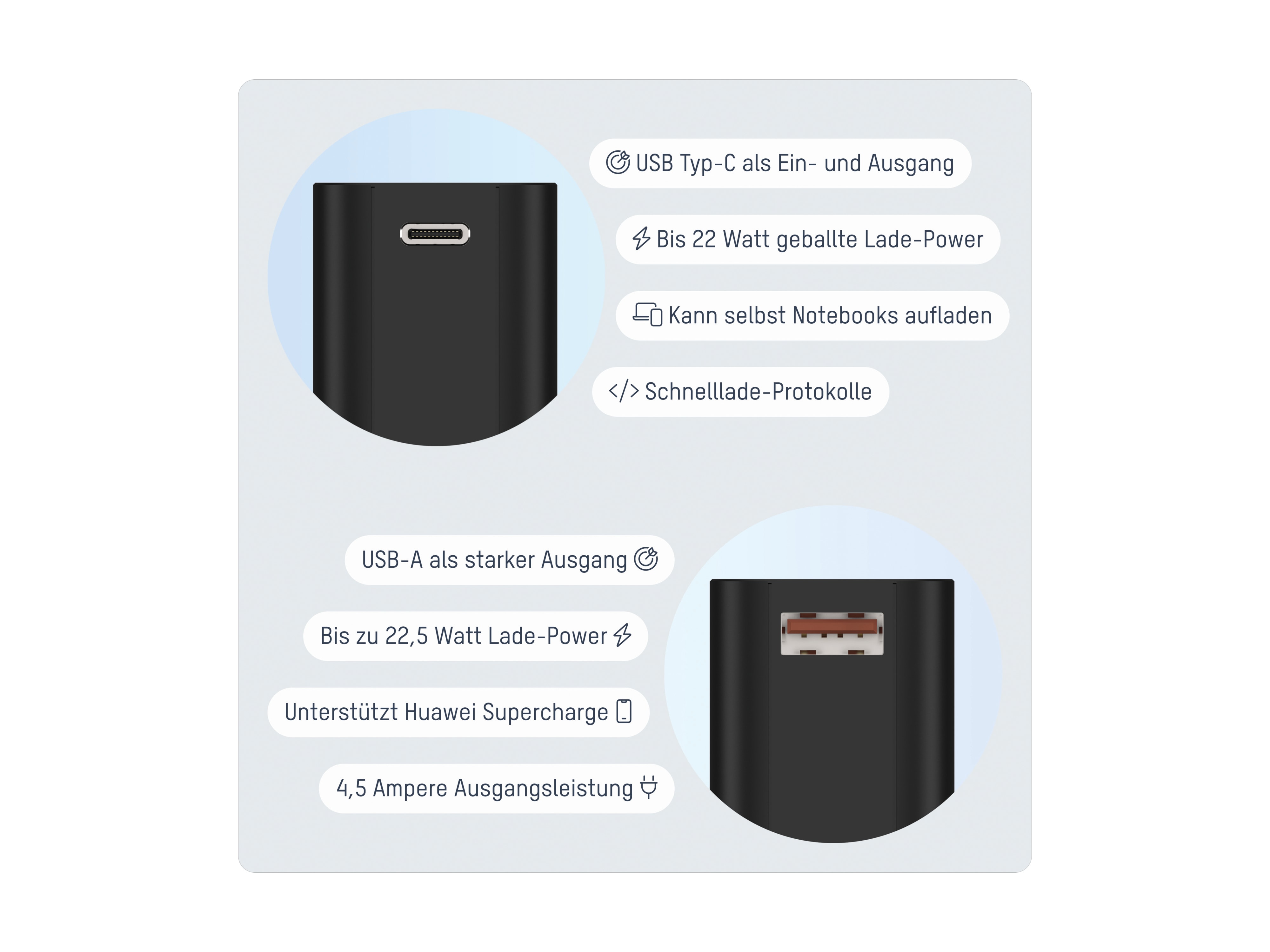 ANSMANN Powerbank PB222PD, 20000 mAh, 1xUSB-A, 1xUSB-C, schwarz ANSMANN Powerbank PB222PD, 20000 mAh, 1xUSB-A, 1xUSB-C, schwarz