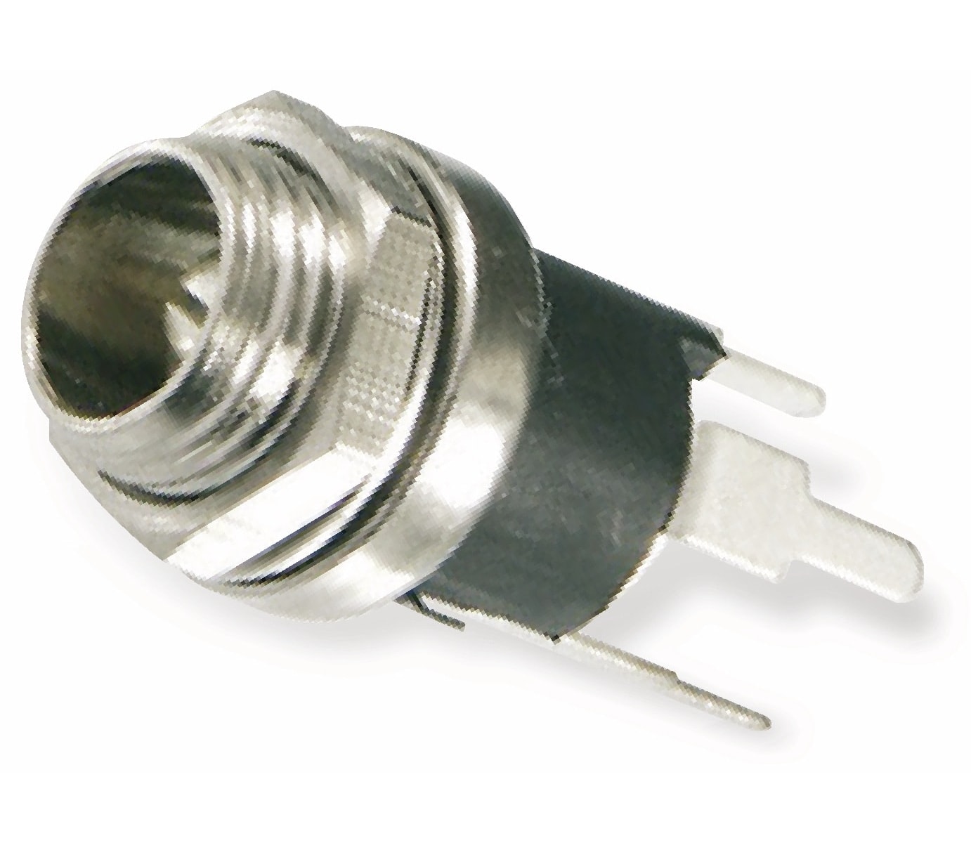 POLLIN Einbau-Hohlbuchse, für Stecker 5,5/2,1 mm, Printanschluss ECON CONNECT Einbau-Hohlbuchse, für Stecker 5,5/2,1 mm, Printanschluss