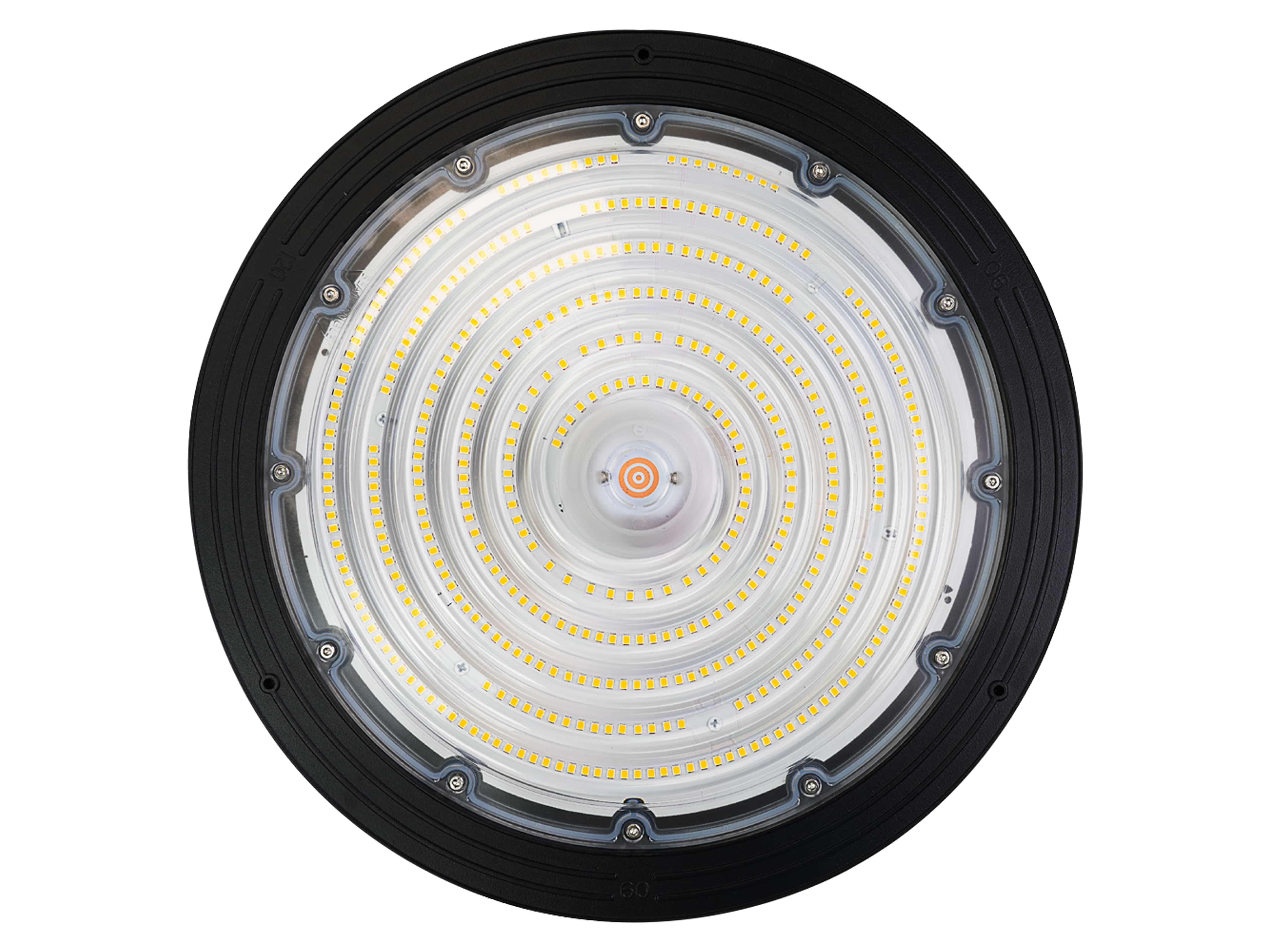 ENOVALITE LED-HighBay-Leuchte, UFO, 120...200 W, CCT, EEK: C, 19200...32000 lm, dimmbar, schwarz ENOVALITE LED-HighBay-Leuchte, UFO, 120...200 W, CCT, EEK: C, 19200...32000 lm, dimmbar, schwarz