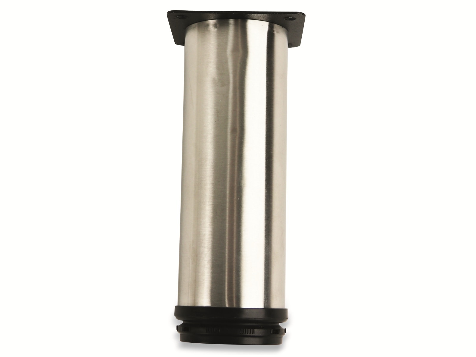 Edelstahl-Möbelfuß 150 mm, verstellbar Edelstahl-Möbelfuß 150 mm, verstellbar
