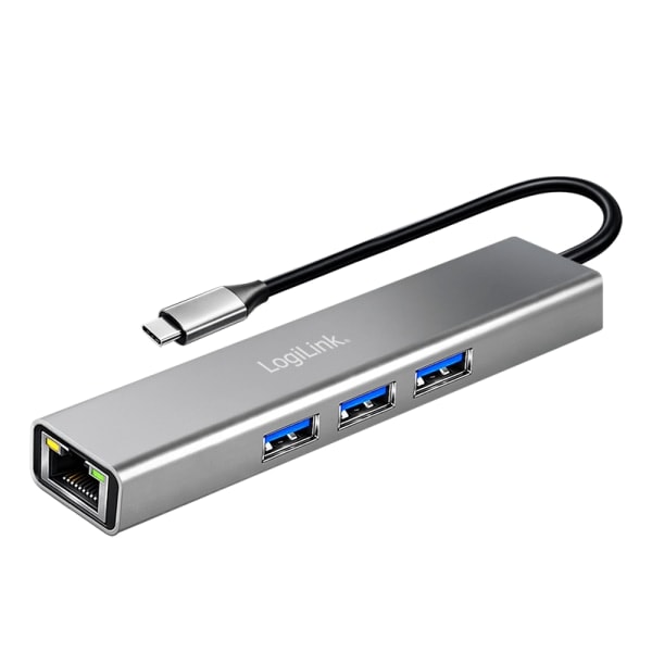 LOGILINK USB-C Hub UA0461, 3Port LOGILINK USB-C Hub UA0461, 3Port