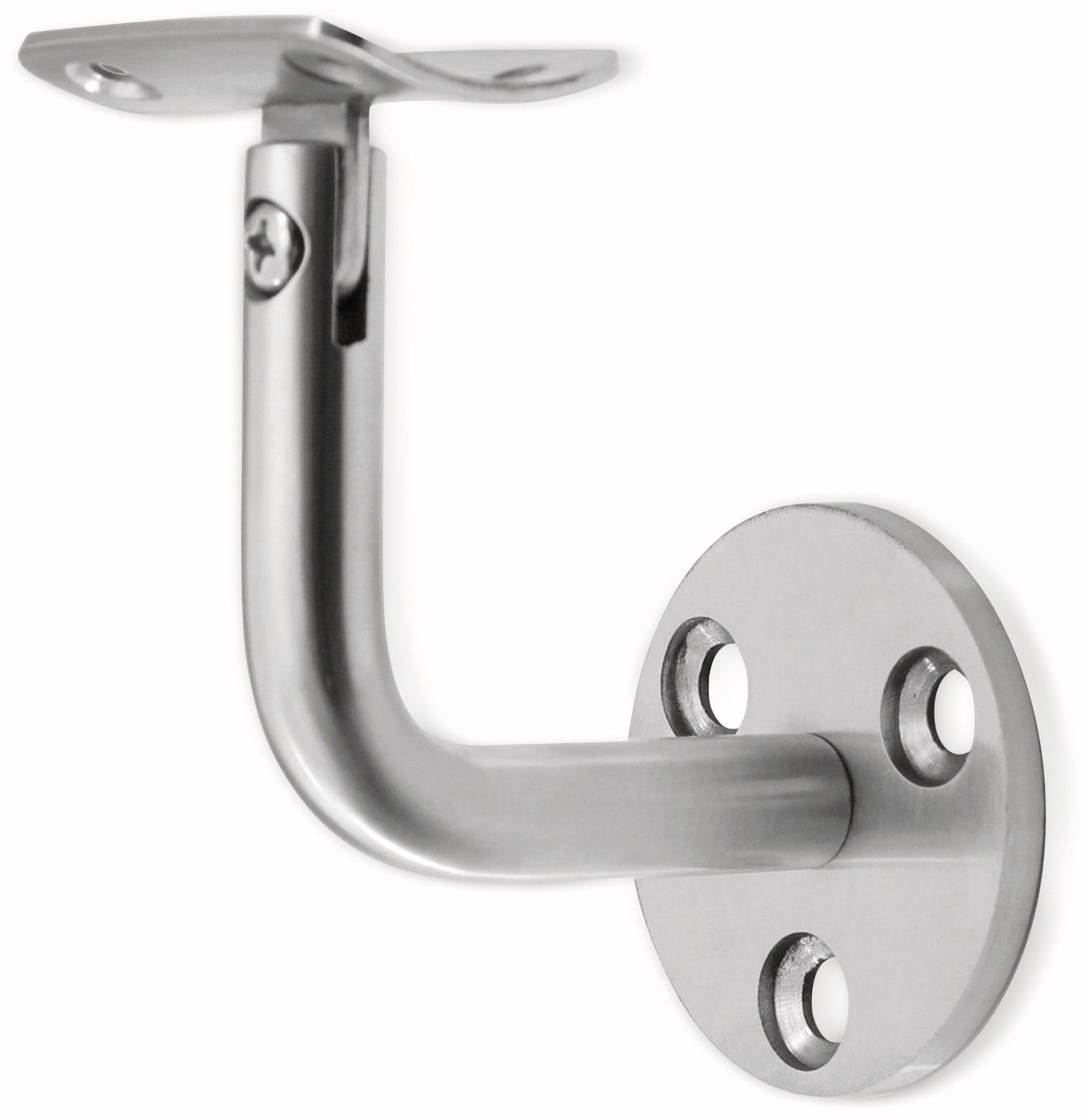 Handlaufträger, Edelstahl, rund Handlaufträger, Edelstahl, rund