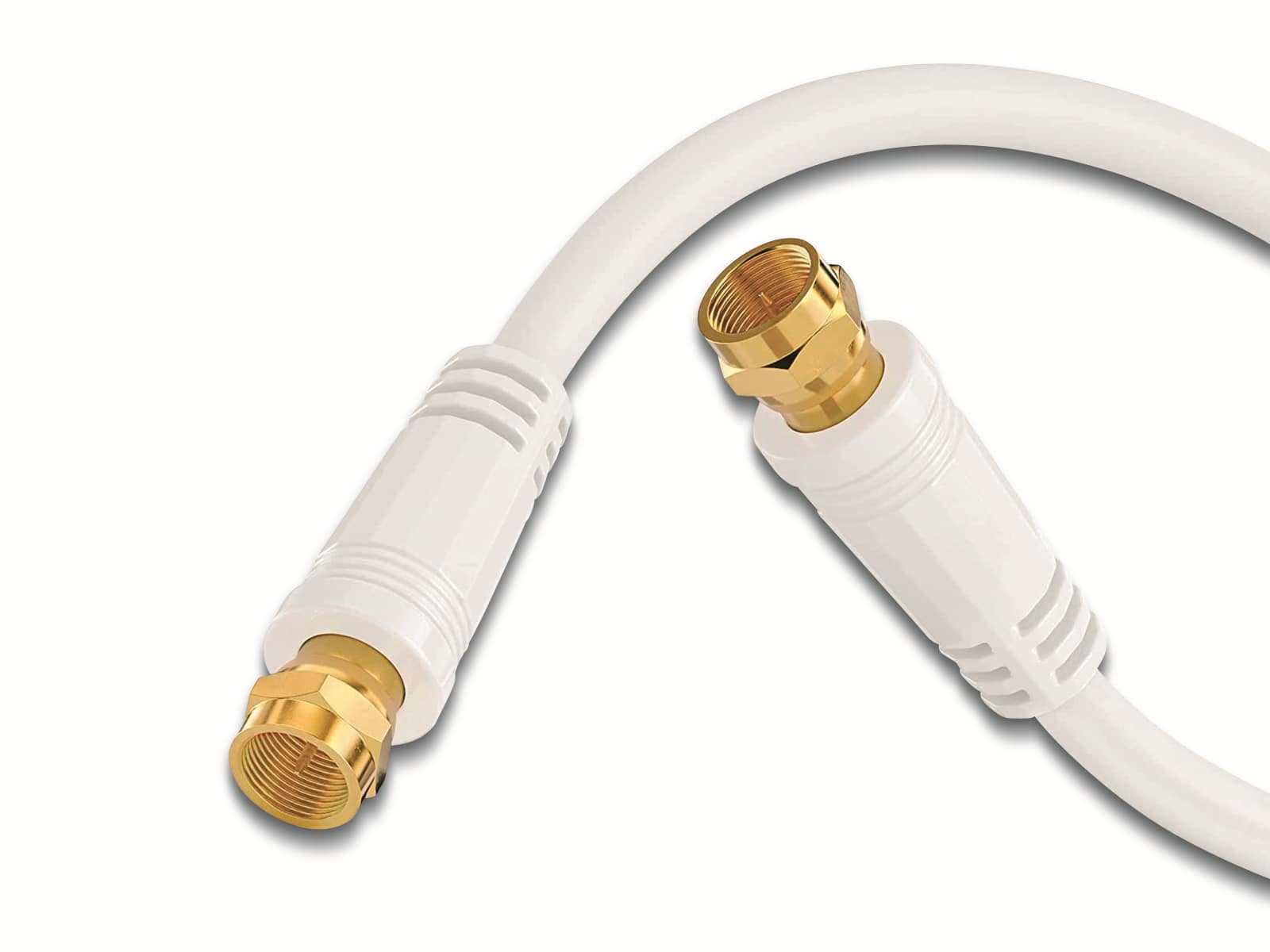 SONERO Sat-Antennenanschlusskabel, 5 m, weiß SONERO Sat-Antennenanschlusskabel, 5 m, weiß
