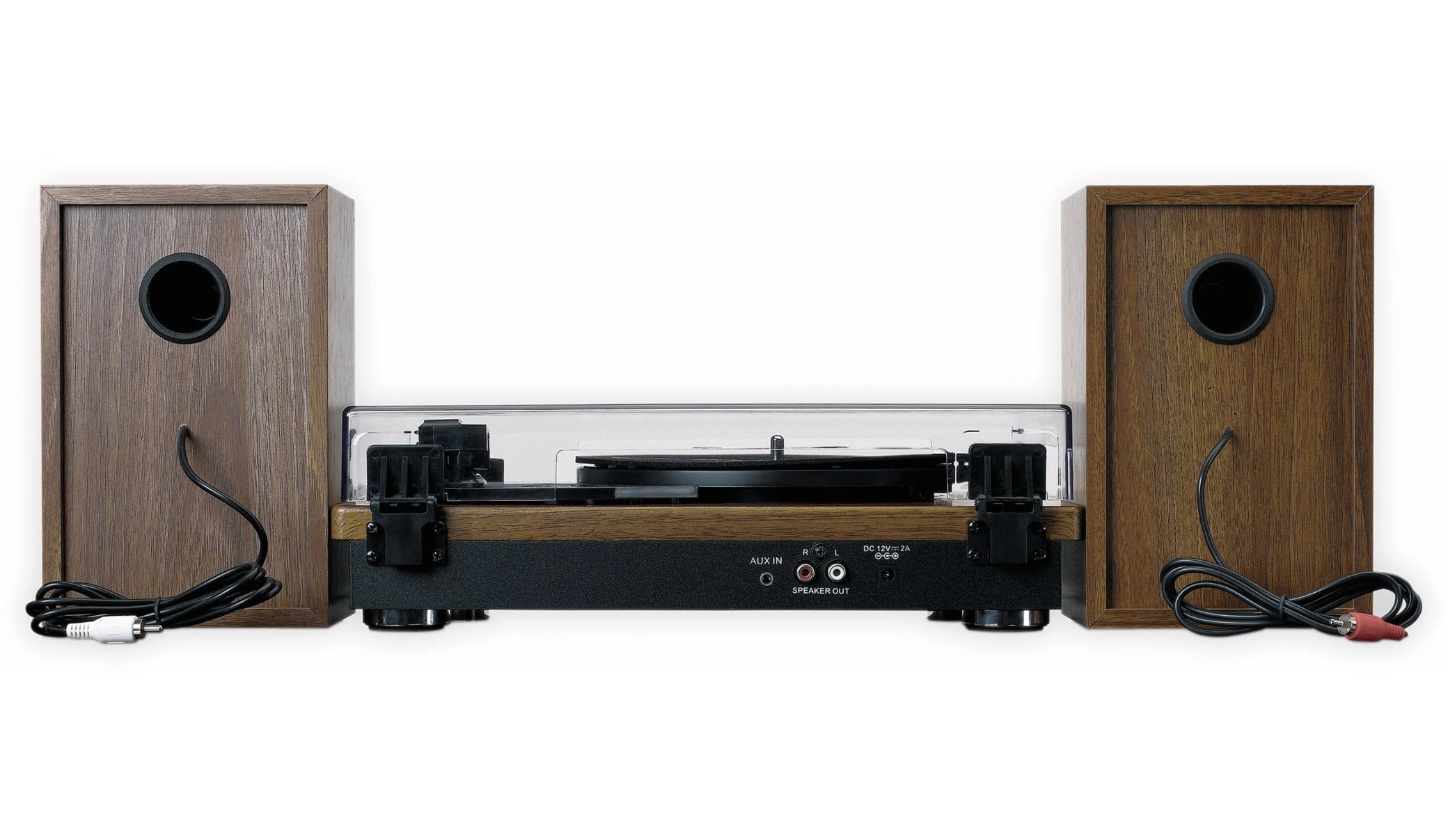 LENCO Plattenspieler LS-100WD, holzoptik, Bluetooth, mit 2 Lautsprecherboxen LENCO Plattenspieler LS-100WD, holzoptik, Bluetooth, mit 2 Lautsprecherboxen