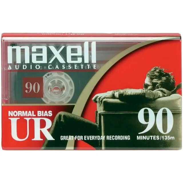 MAXELL Audiokassette UR-90 5er Pack MAXELL Audiokassette UR-90 5er Pack