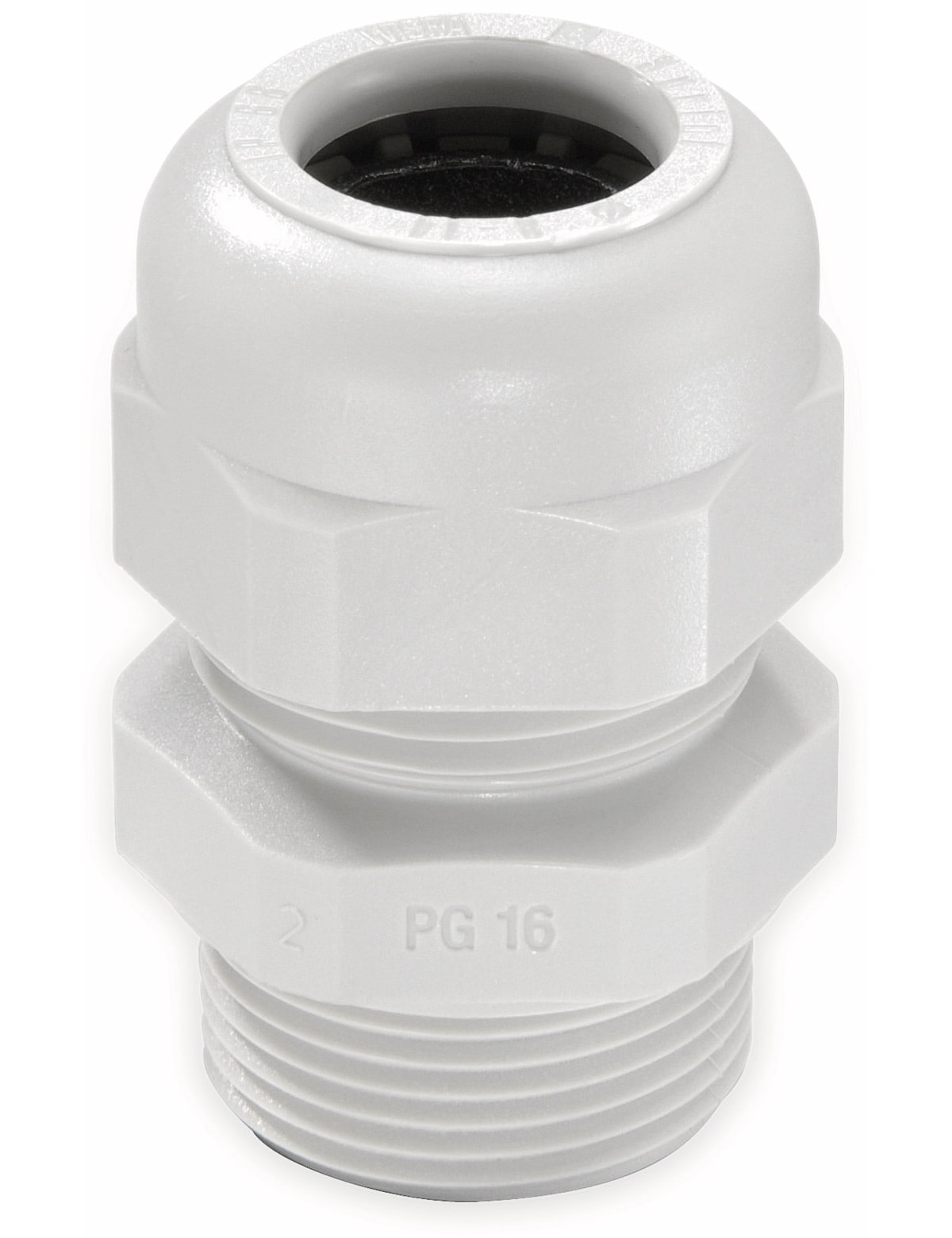 WISKA Kabelverschraubung, 10066404, SKV 16, PG 16, PG, Lichtgrau