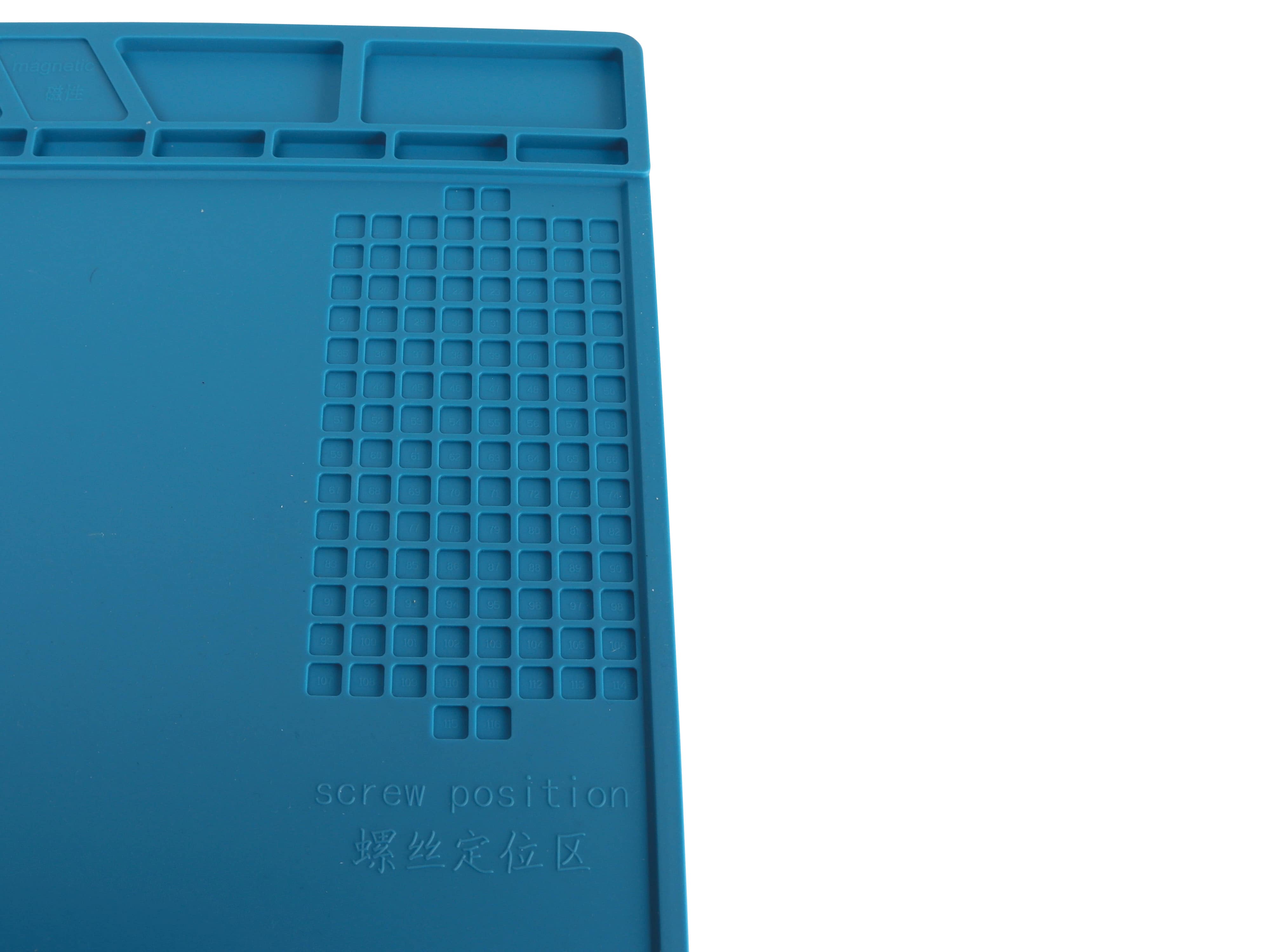 DAYTOOLS Silikon-Lötmatte S-140, 35x25 cm, blau DAYTOOLS Silikon-Lötmatte S-140, 35x25 cm, blau