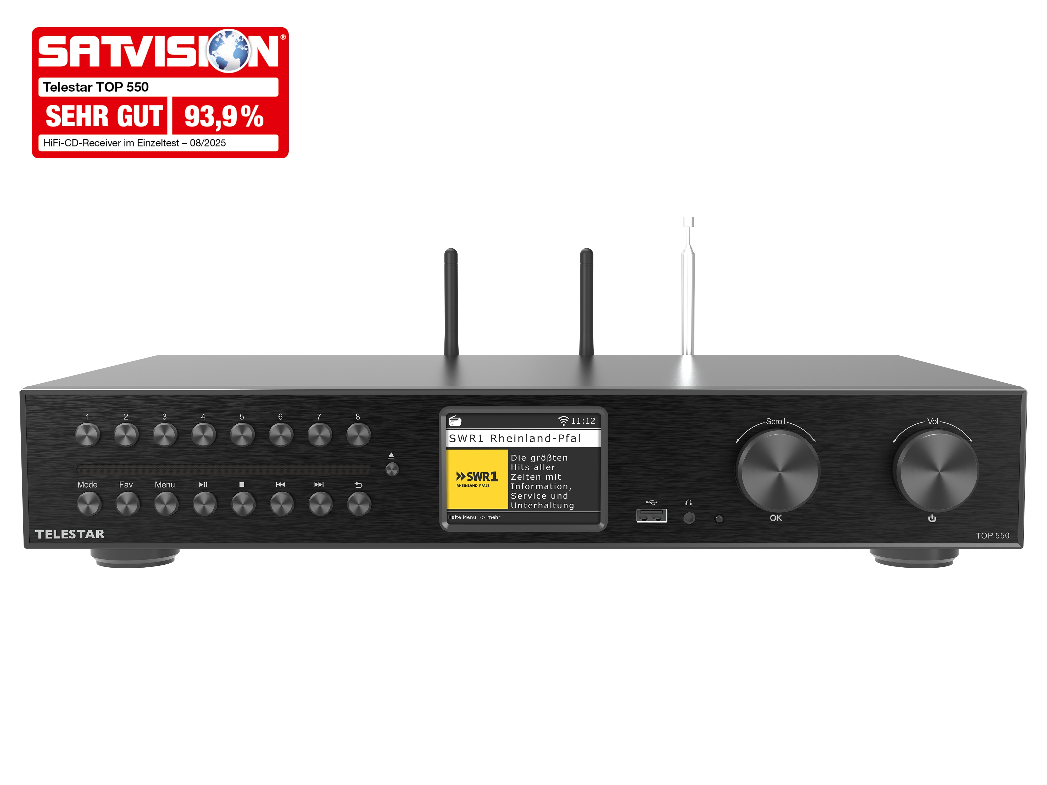 TELESTAR HiFi-All-in-One-System TOP 550