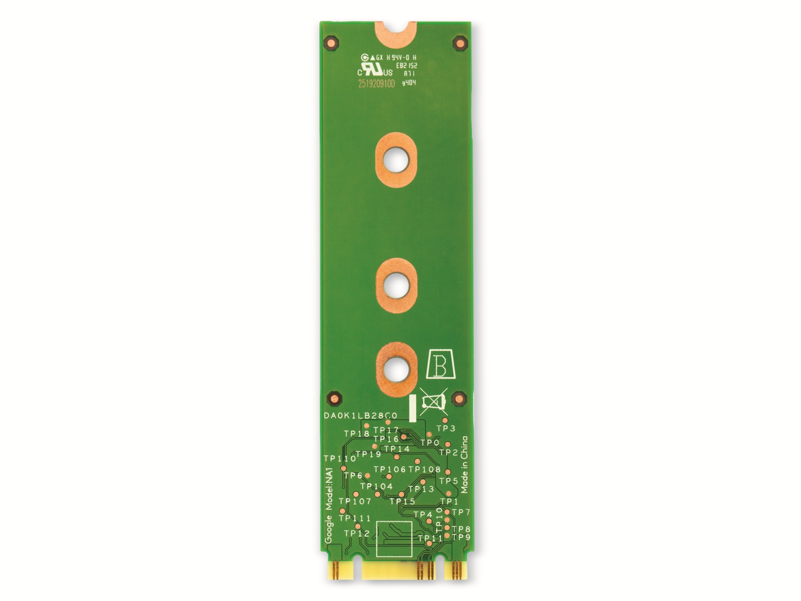 GOOGLE CORAL CORAL M.2 ACCELERATOR B+M KEY GOOGLE CORAL CORAL M.2 ACCELERATOR B+M KEY