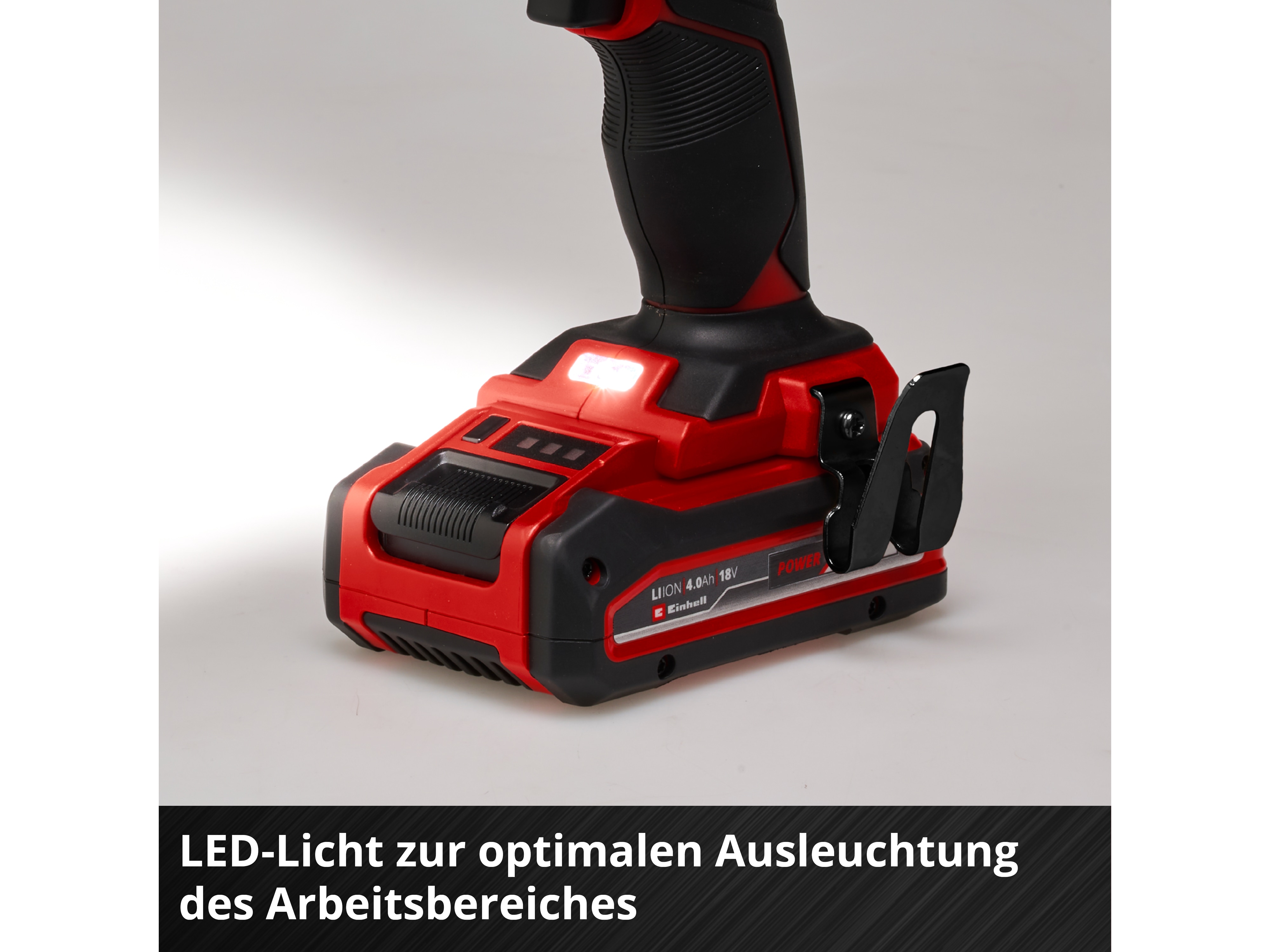 EINHELL Akku-Bohrschrauber TE-CD 18/40 Li Kit (1x 4,0 Ah)