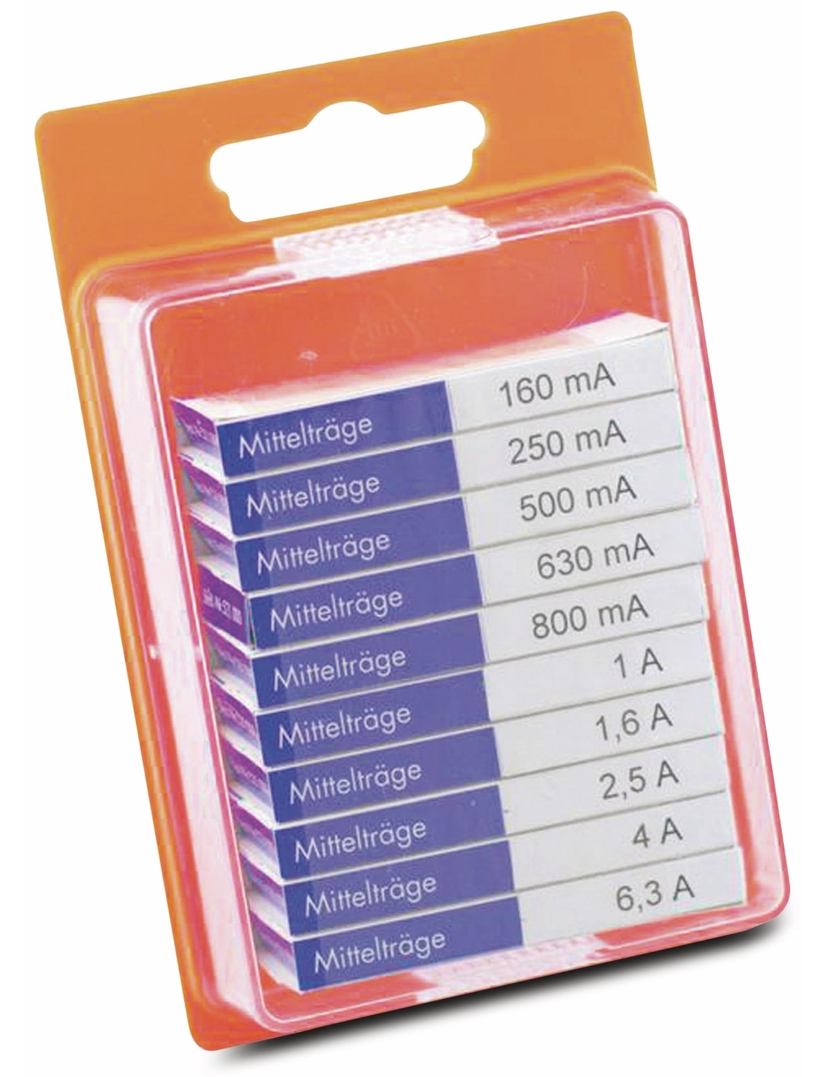 ESKA Feinsicherung-Sortiment, 121800,(Ø x L) 5 mm x 20 mm Mittelträge -M- Inhalt 100 St. ESKA Feinsicherung-Sortiment, 121800,(Ø x L) 5 mm x 20 mm Mittelträge -M- Inhalt 100 St.