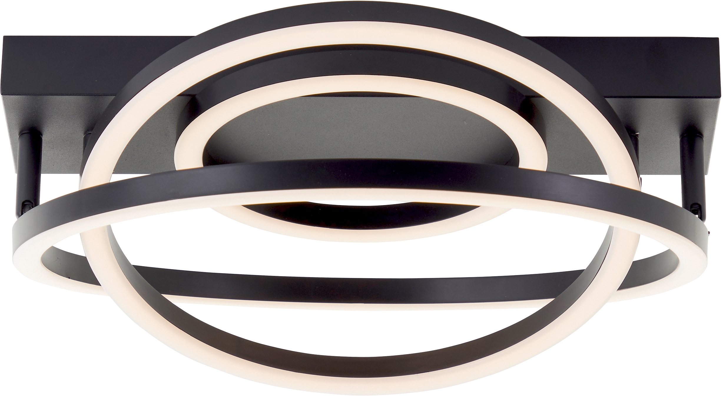 BRILLIANT LED-Deckenleuchte Pedley, 29,8 W, 3000 K, EEK: E, 3800 lm, IP20, schwarz BRILLIANT LED-Deckenleuchte Pedley, 29,8 W, 3000 K, EEK: E, 3800 lm, IP20, schwarz