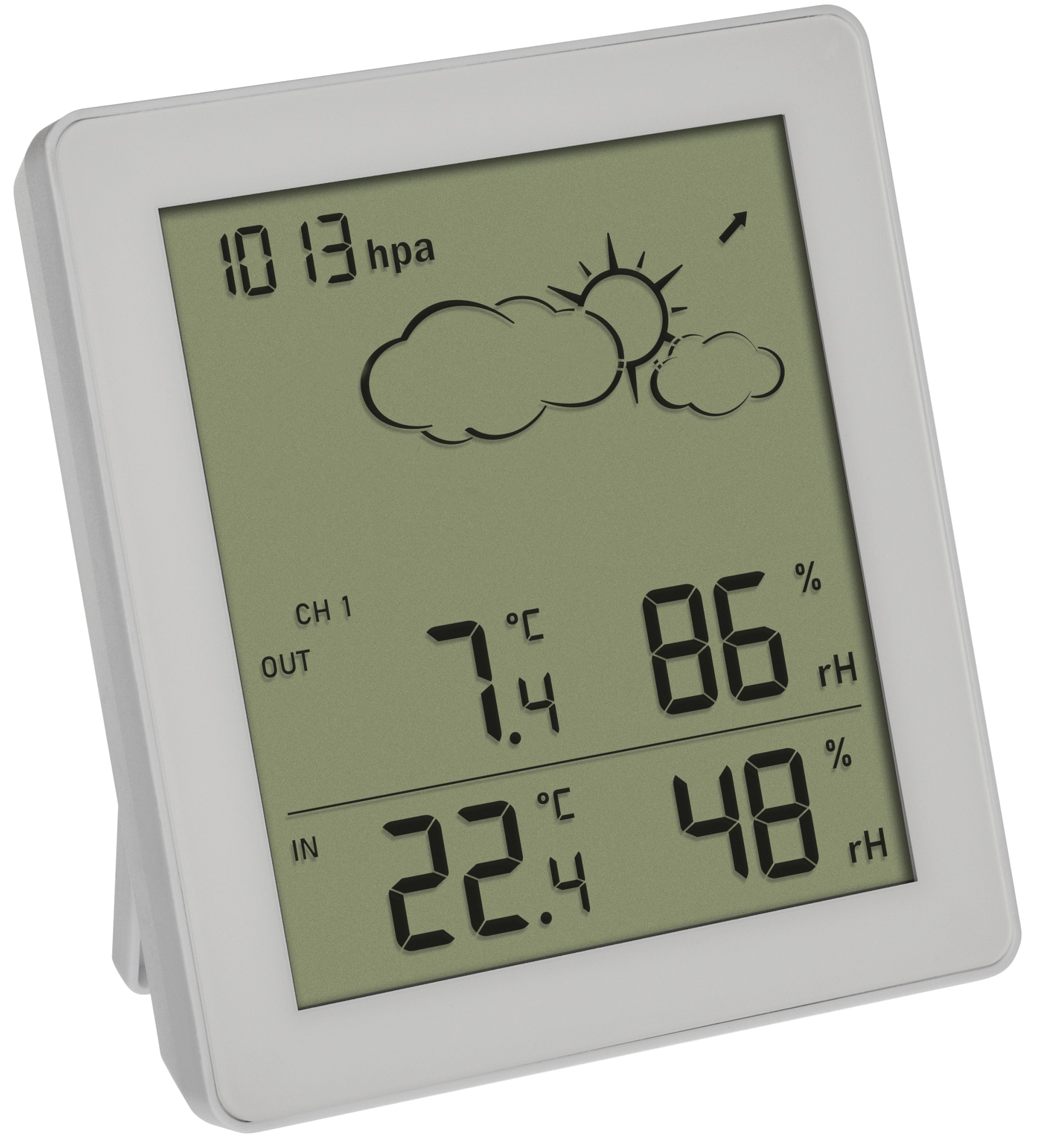 TFA Funk-Wetterstation CLEAR, 35.1168.02, weiß TFA Funk-Wetterstation CLEAR, 35.1168.02, weiß