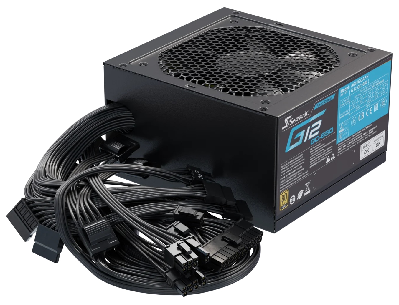 SEASONIC PC-Netzteil G12 GC-650 SEASONIC PC-Netzteil G12 GC-650