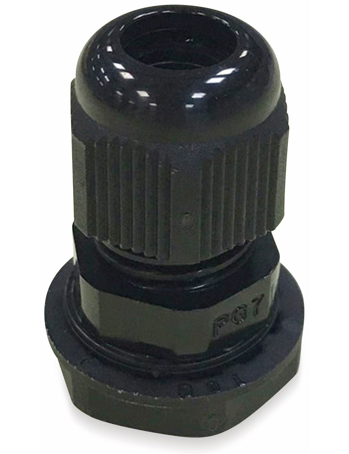 KSS Kabelverschraubung, PG-16, schwarz, 10 bis 14