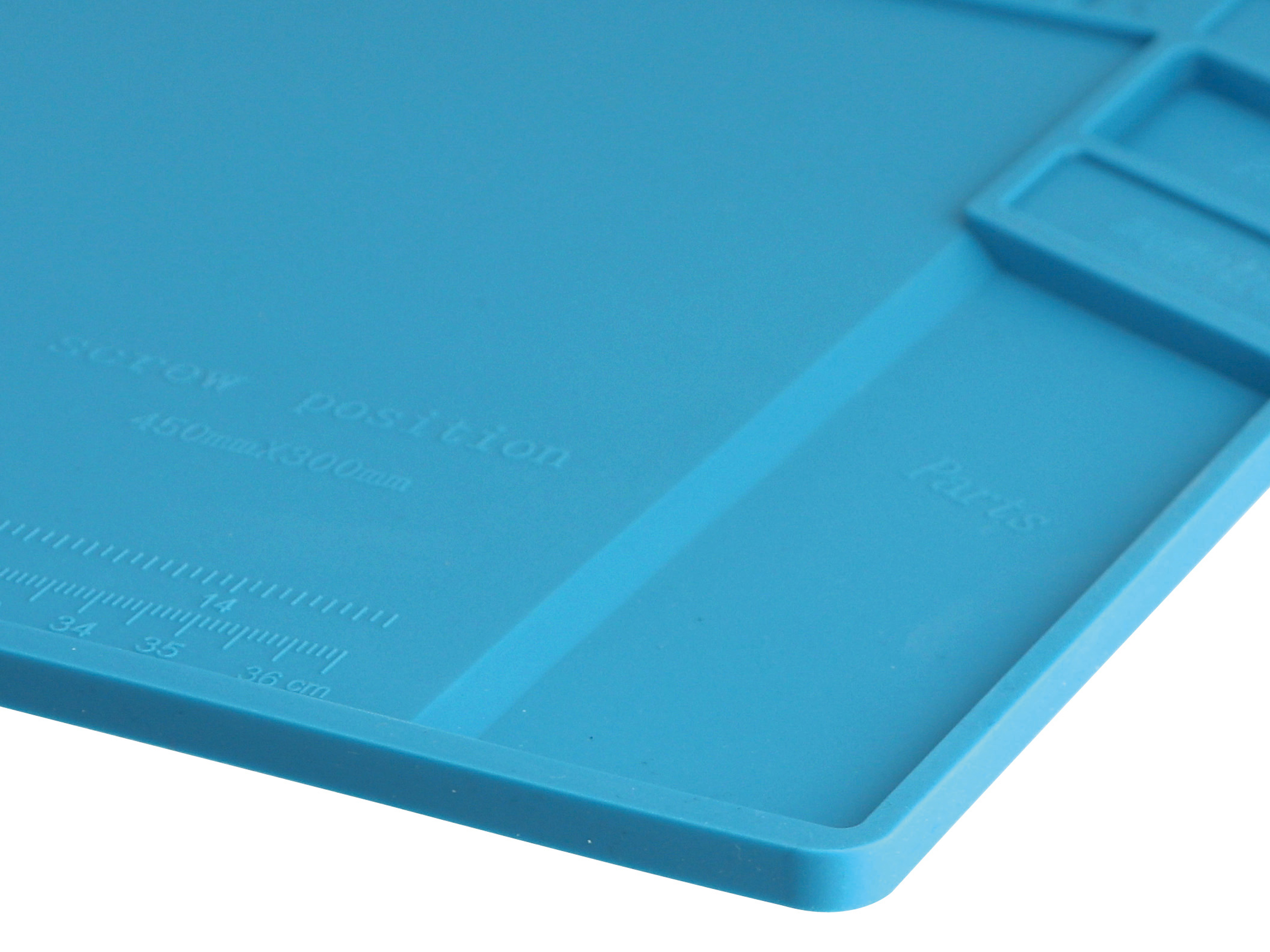 DAYTOOLS Silikon-Lötmatte S-160C, 45x30 cm, blau DAYTOOLS Silikon-Lötmatte S-160C, 45x30 cm, blau