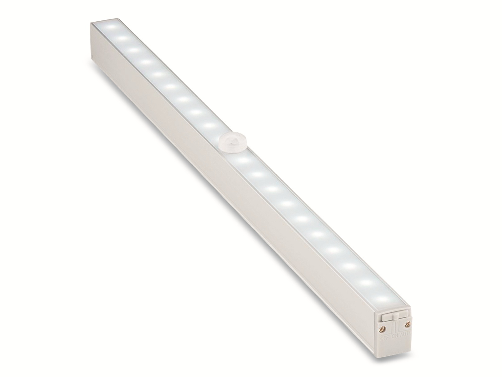 GOOBAY LED-Lichtleiste mit Bewegungsmelder, batteriebetrieb, alu