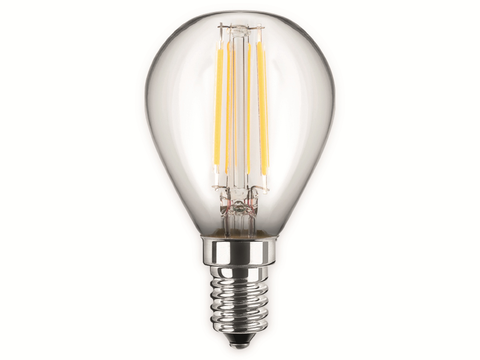 BLULAXA LED-Lampe 49084 Mini Globe Filament, E14, EEK: F, 4,5 W, 470 lm, 2700 K, dimmbar BLULAXA LED-Lampe 49084 Mini Globe Filament, E14, EEK: F, 4,5 W, 470 lm, 2700 K, dimmbar