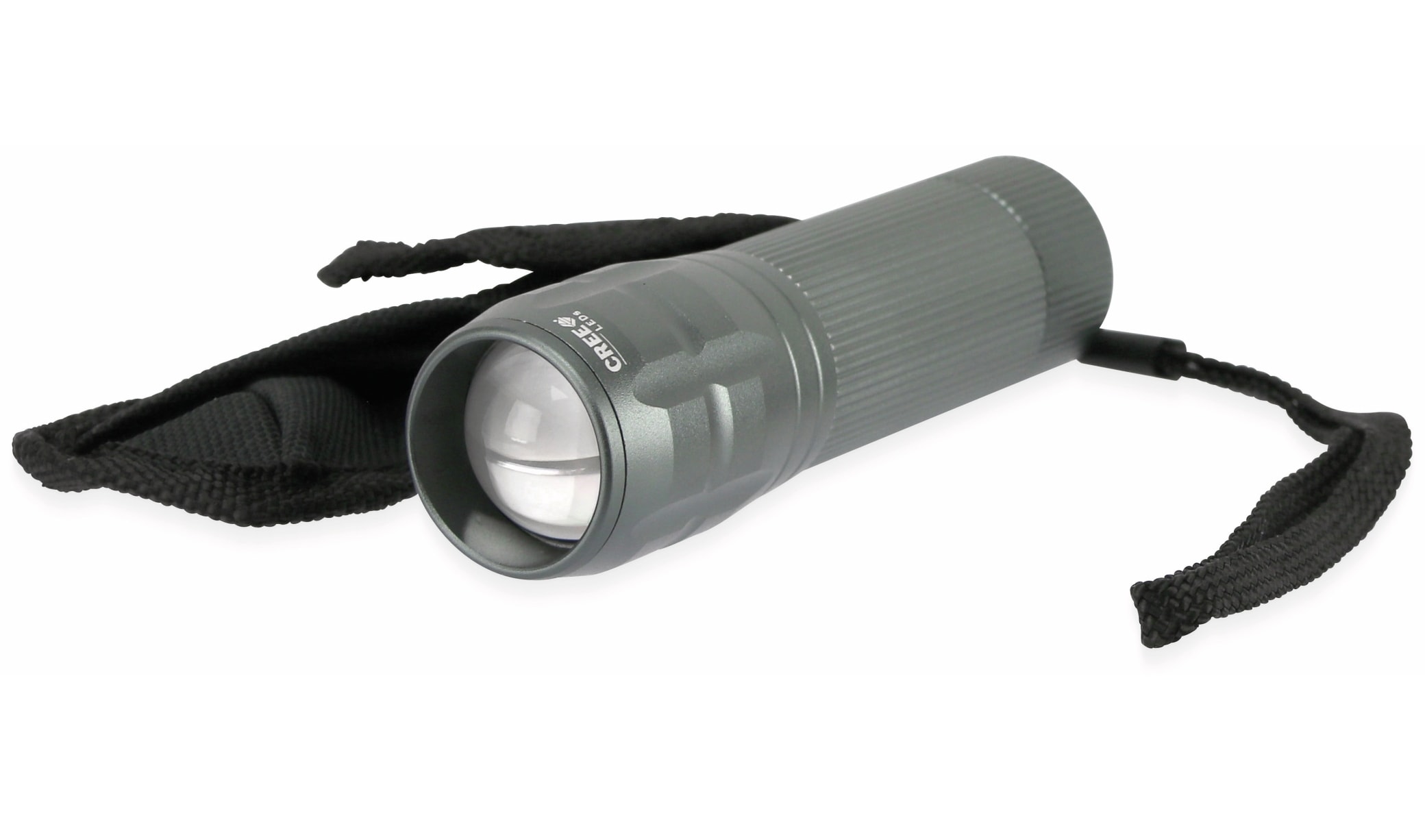 LED-Taschenlampe, Alu, 5 W OSRAM LED, 4xMicro