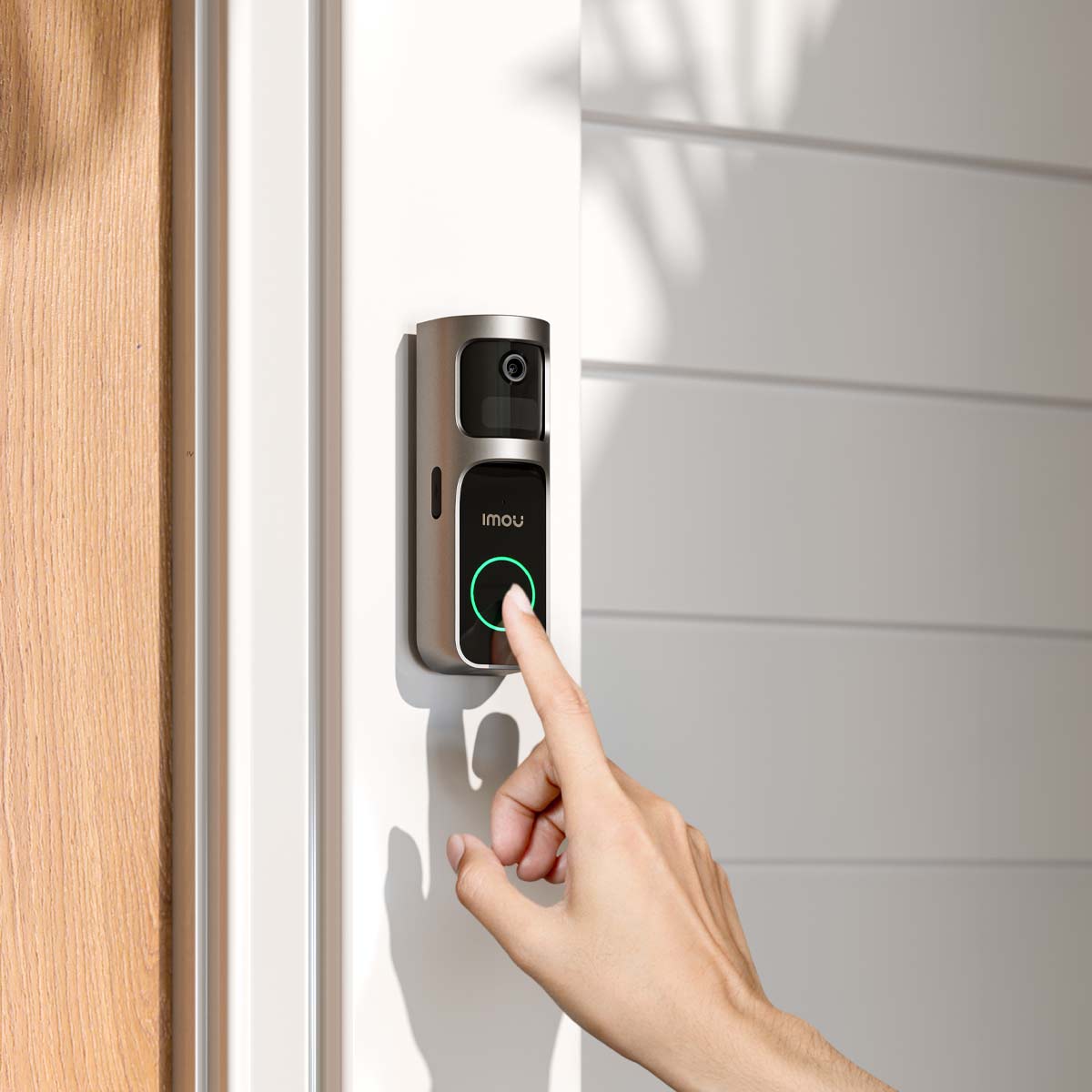 IMOU Türsprechanlage Doorbell 2S Kit, Außen, schwarz IMOU Türsprechanlage Doorbell 2S Kit, Außen, schwarz
