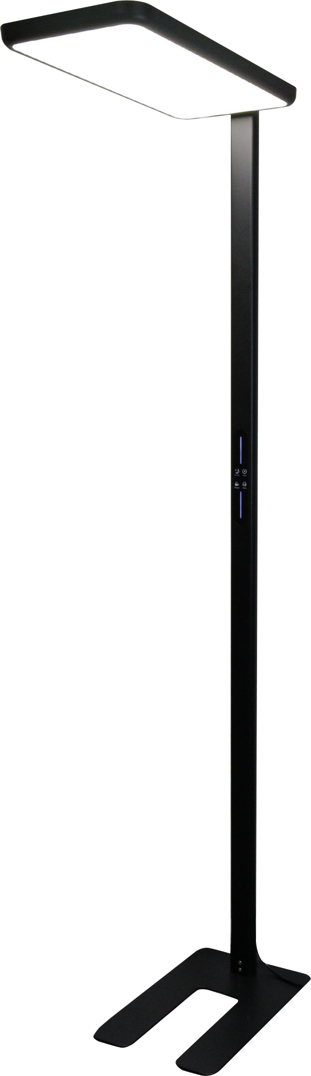 LUXULA LED-Büro-Stehleuchte, EEK: G, 100W, 7000lm, 4000K, schwarz