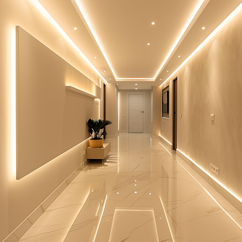 V-TAC LED-Strip VT-2125996, 180W, EEK: F, 19500lm, 3000K, 120°, 24V, 10m V-TAC LED-Stripe VT-2125996, 180W, EEK: F, 19500lm, 3000K, 120°, 24V, 10m