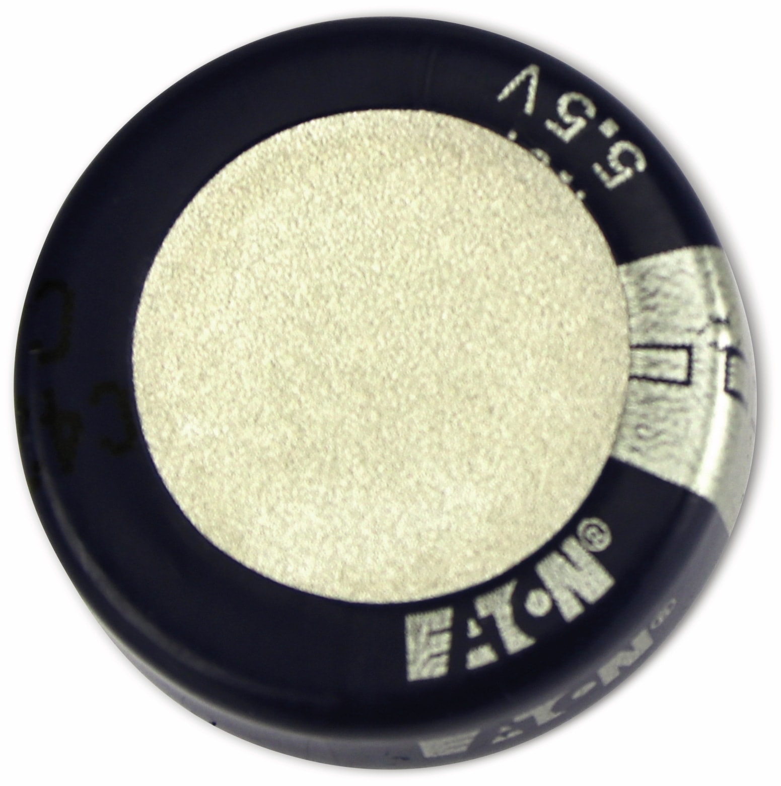 EATON Gold Cap-Elko 1,5F, 5,5V, axial, RM 5 mm, 21,5x6,9 mm, KR-5R5C155-R EATON Gold Cap-Elko, 1,5 F, 5,5 V, 21,5x6,9 mm