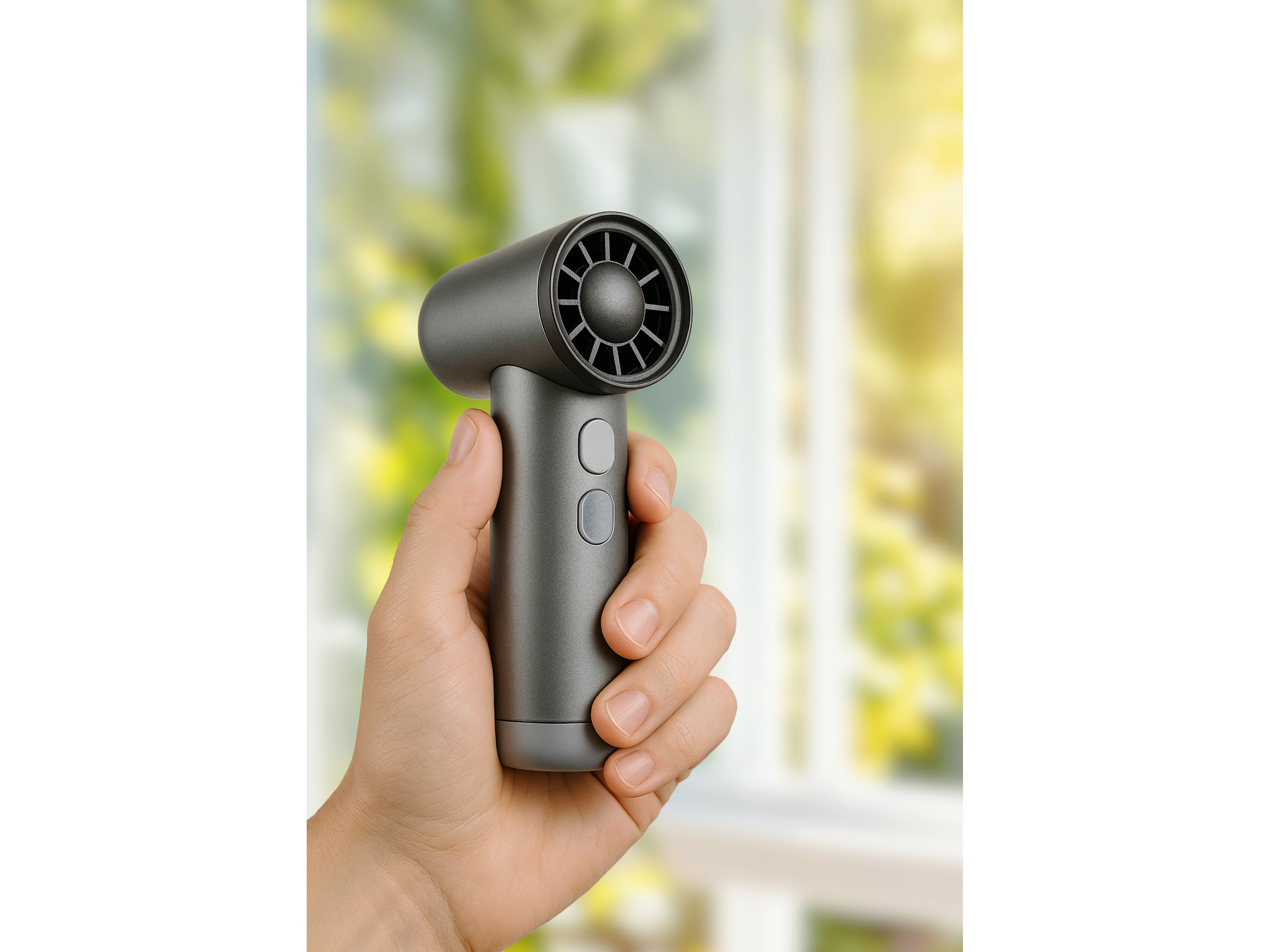 LIFETIME AIR USB-Handventilator 3 Geschwindigkeiten, 1100mAh, silber LIFETIME AIR USB-Handventilator 3 Geschwindigkeiten, 1100mAh, silber