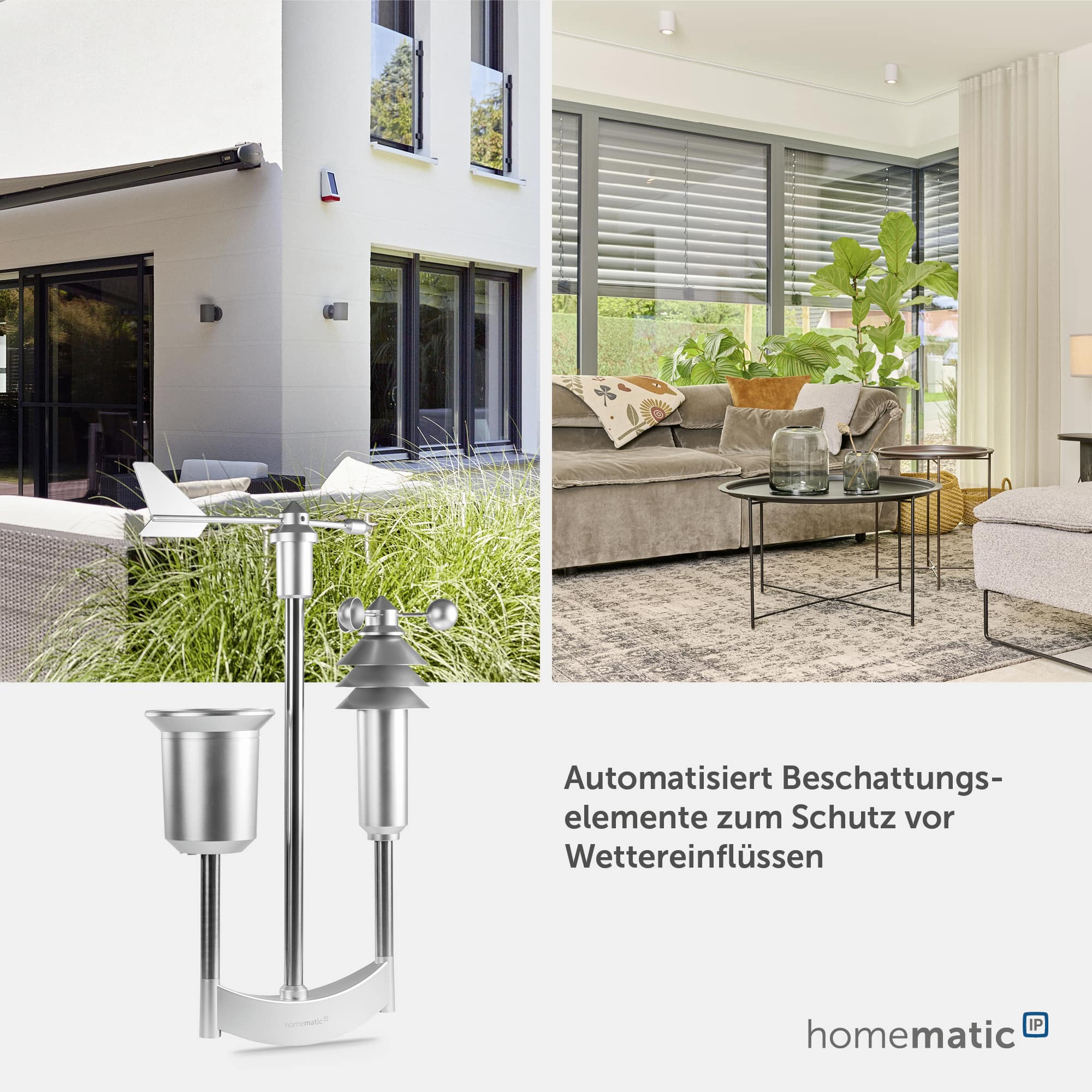 HOMEMATIC IP Smart Home 151821A0, Wettersensor Pro HOMEMATIC IP Smart Home 151821A0, Wettersensor Pro