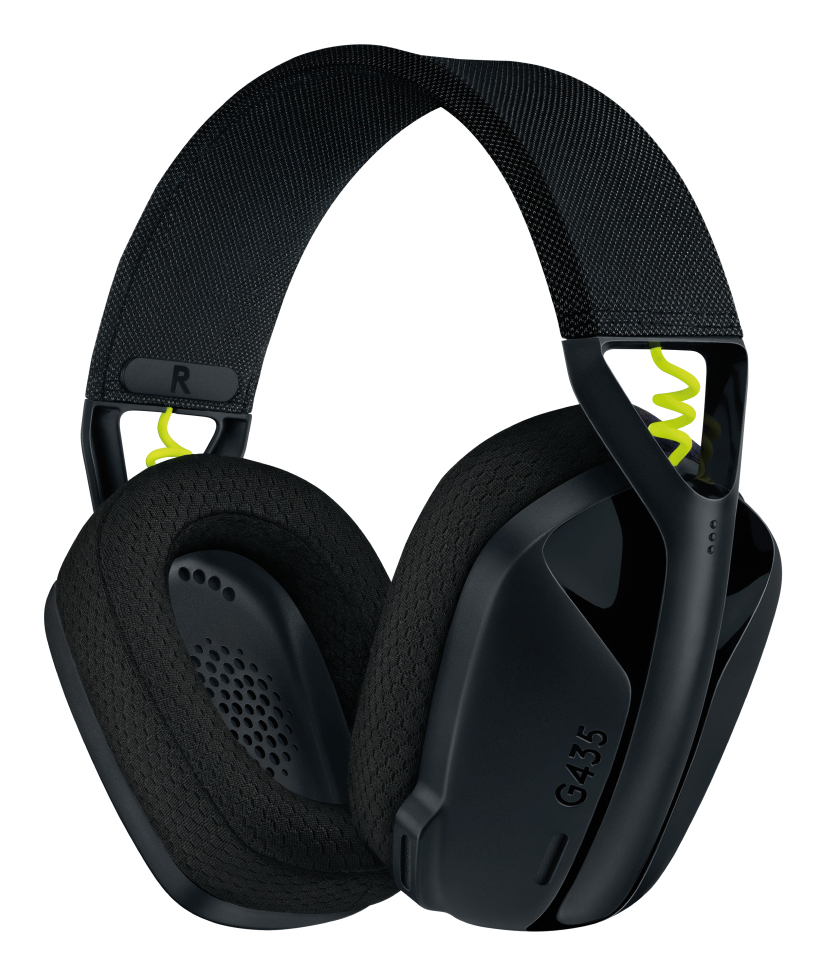 LOGITECH Gaming-Headset G435 schwarz/neongelb