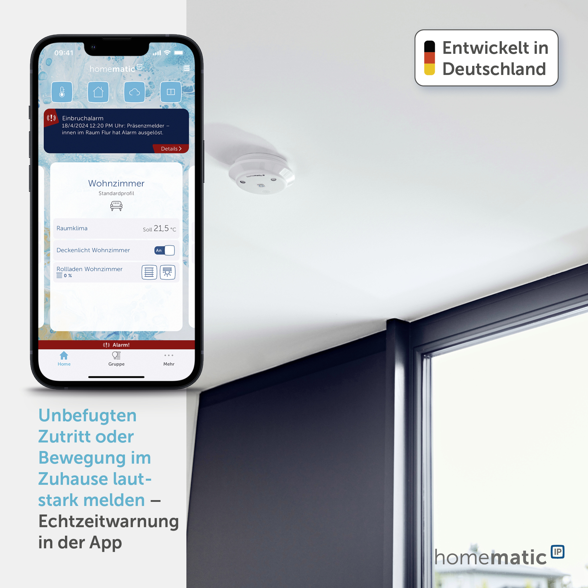HOMEMATIC IP Smart Home 153825A0, Alarmsirene HOMEMATIC IP Smart Home 153825A0, Alarmsirene