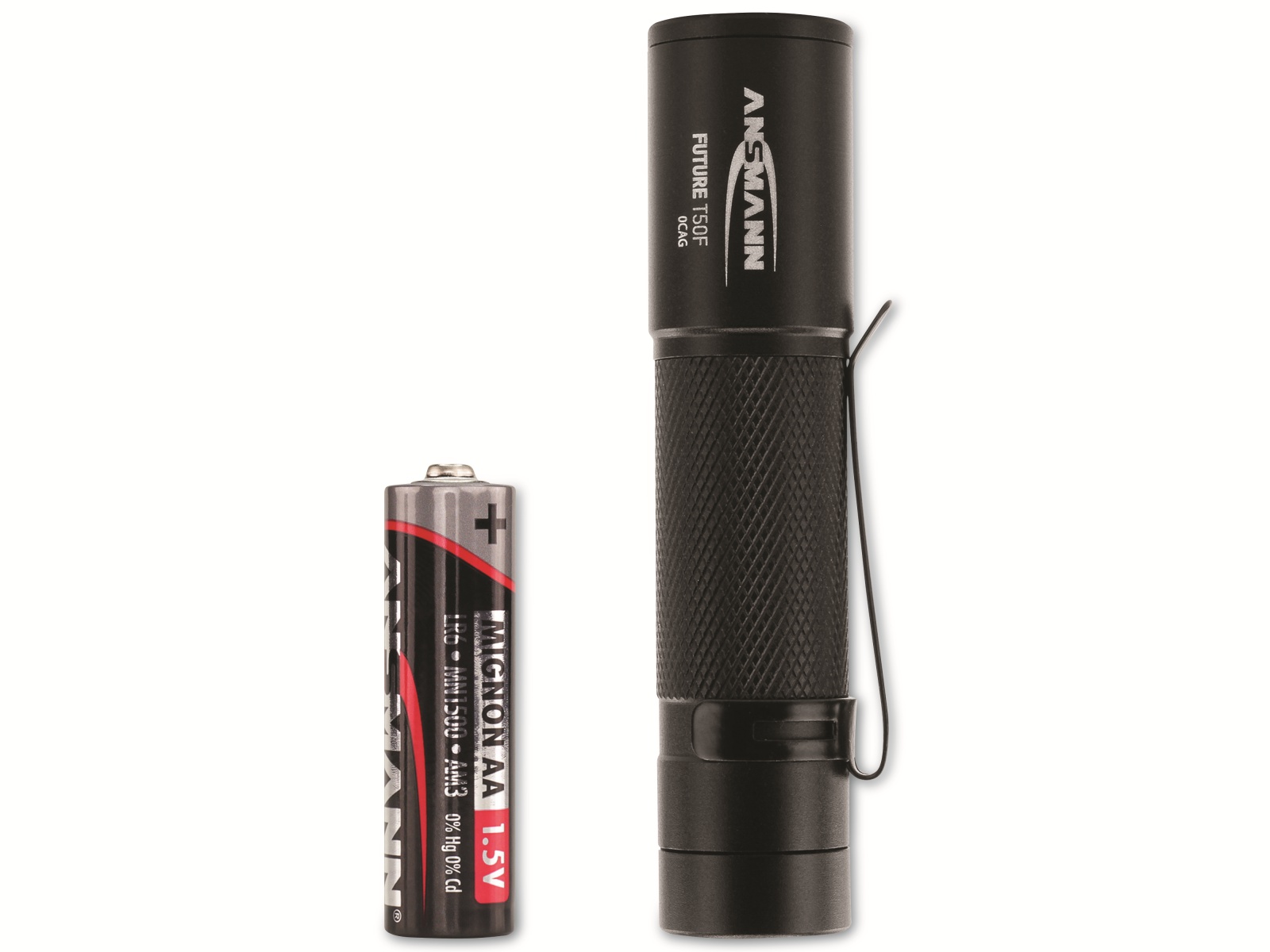 ANSMANN LED-Taschenlampe T50F, Alu, 3W, 60 lm, batteriebetrieben ANSMANN LED-Taschenlampe T50F, Alu, 3W, 60 lm, batteriebetrieben