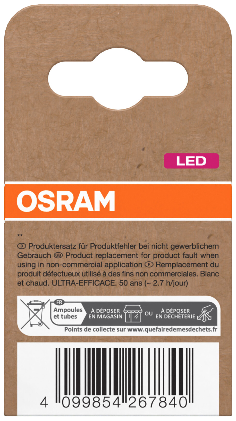 OSRAM LED-Reflektorlampe, GU10, 4,7 W, 2700 K, EEK: A, 840 lm, warmweiß OSRAM LED-Reflektorlampe, GU10, 4,7 W, 2700 K, EEK: A, 840 lm, warmweiß