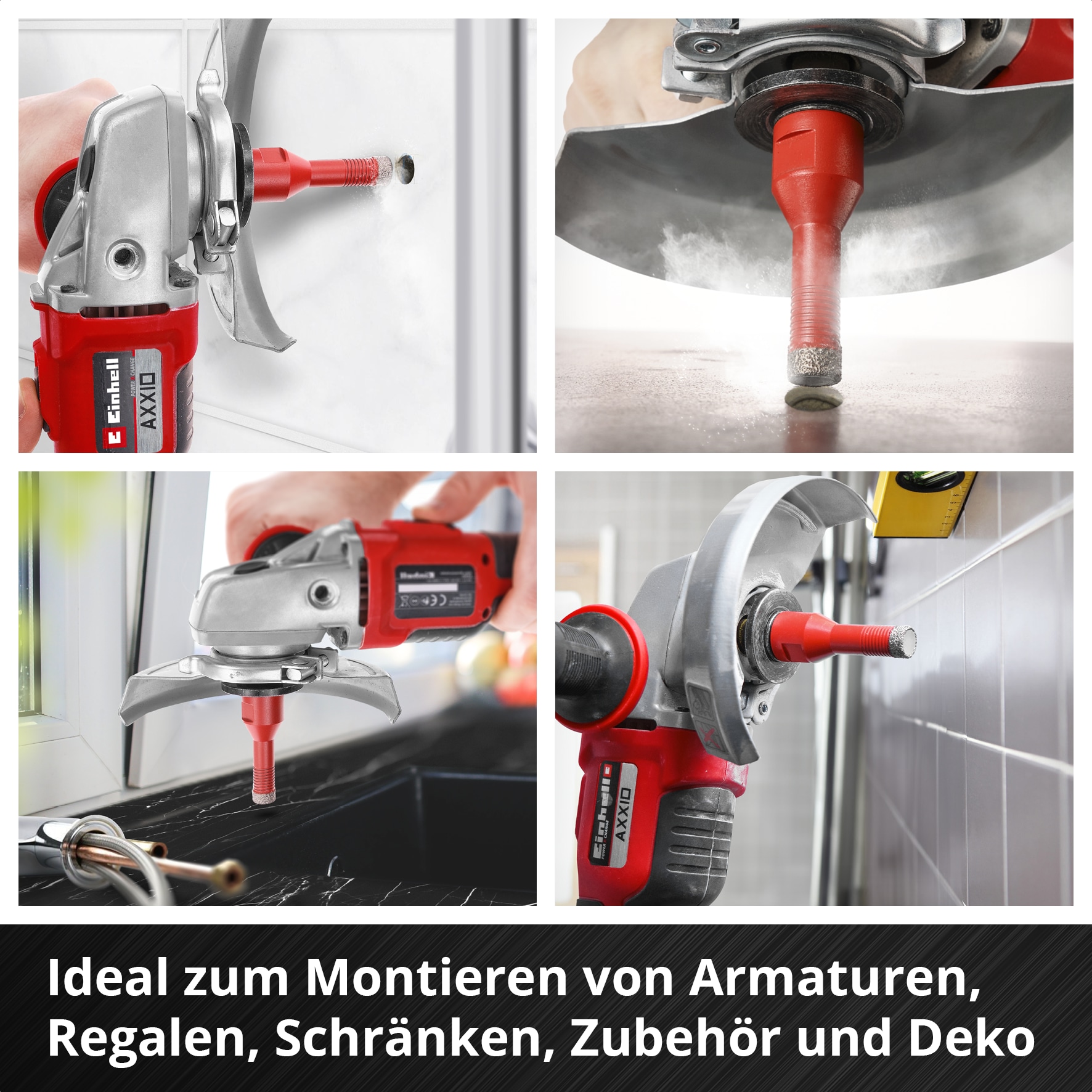 EINHELL Fliesenbohrer-Set, 500400, M-Case, 7-teilig EINHELL Fliesenbohrer-Set, 500400, M-Case, 7-teilig