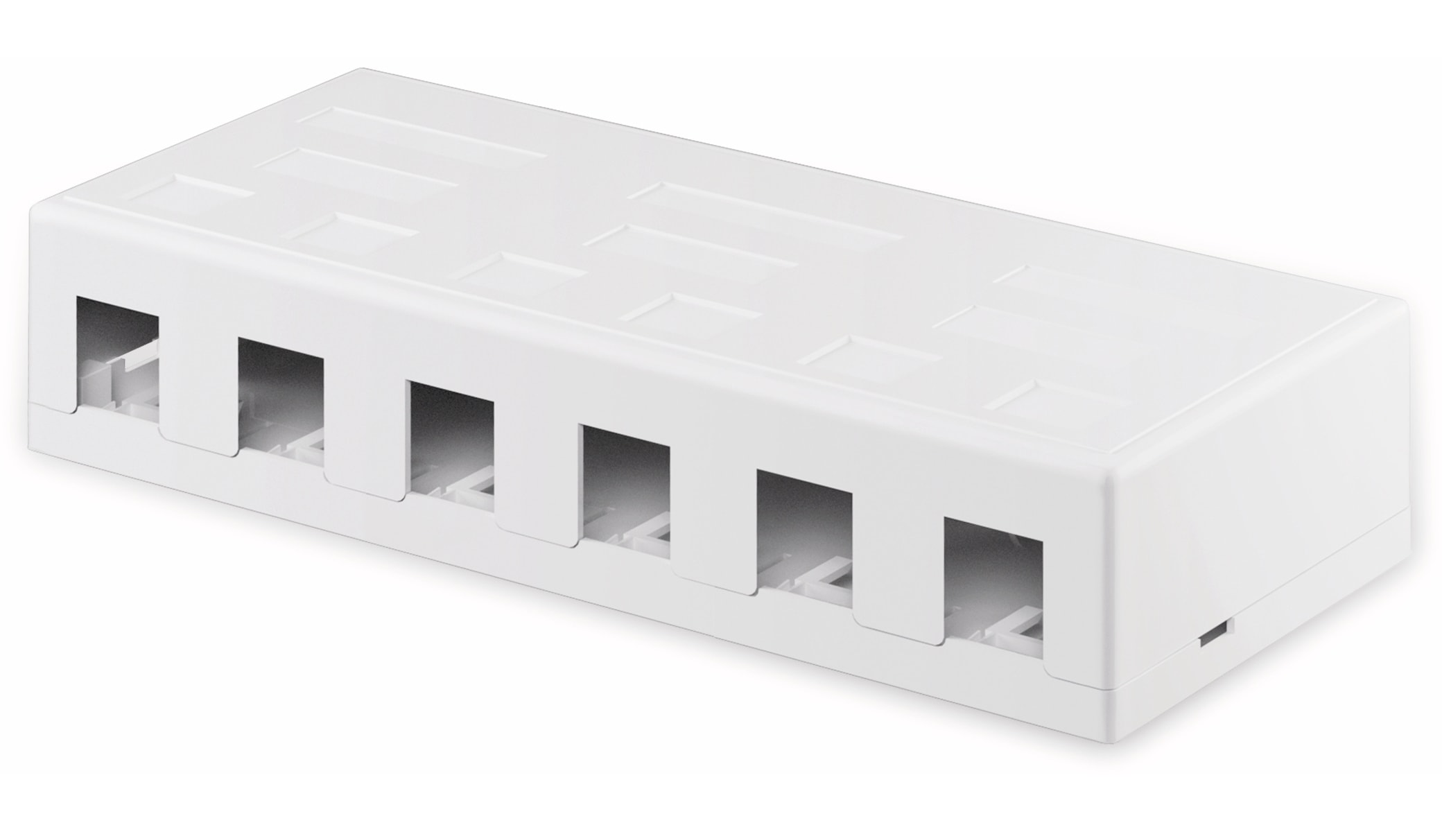 GOOBAY Leergehäuse 79379, 6-port GOOBAY Leegehäuse 79379, 6-port