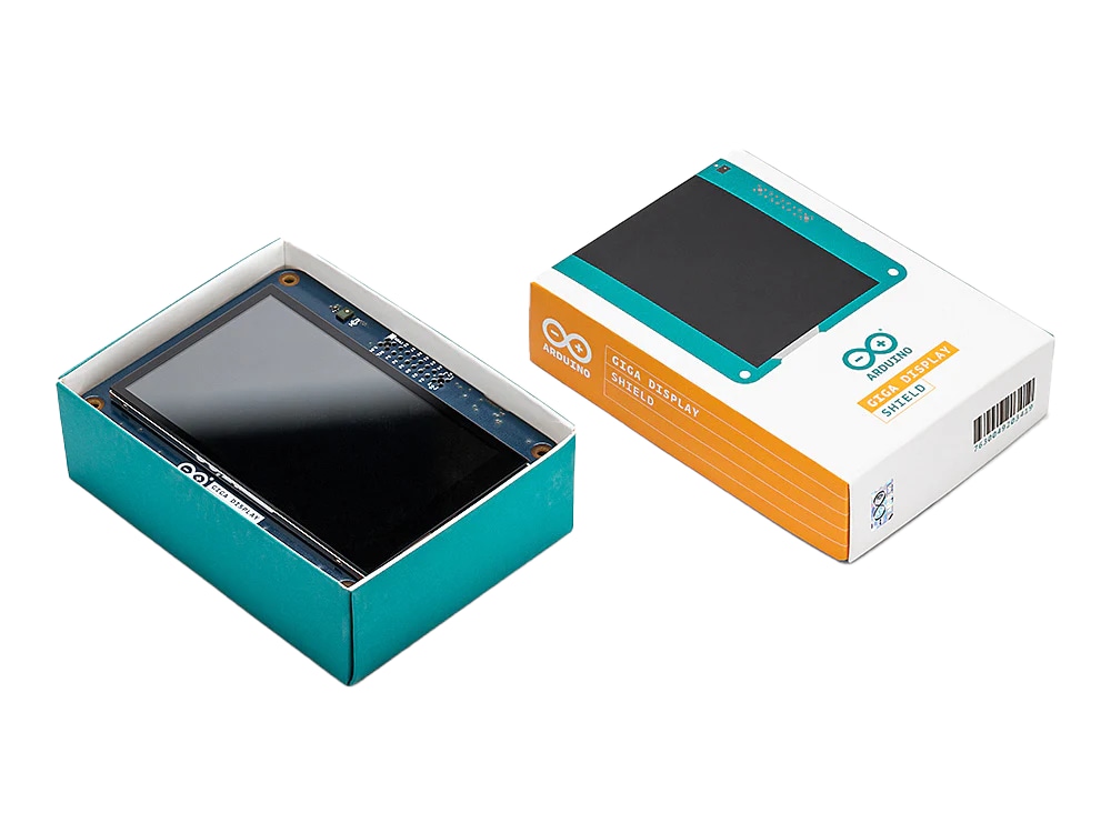 ARDUINO GIGA Display Shield ASX00039 Touchscreen Monitor, 10,1 cm (3,97") ARDUINO GIGA Display Shield ASX00039 Touchscreen Monitor, 10,1 cm (3,97")