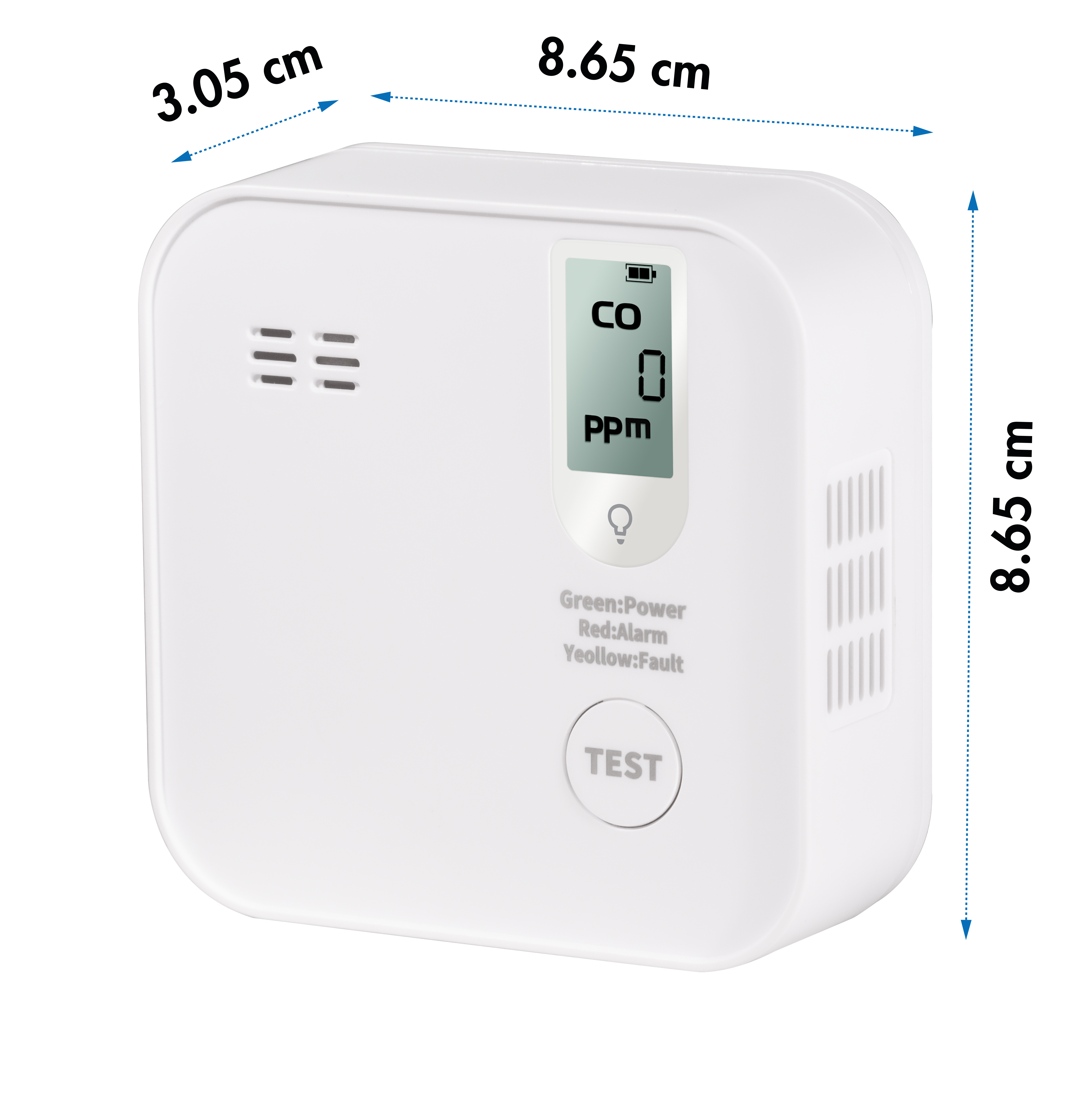 LOGILINK Kohlenmonoxid-Melder SC0123, weiß LOGILINK Kohlenmonoxid-Melder SC0123, weiß
