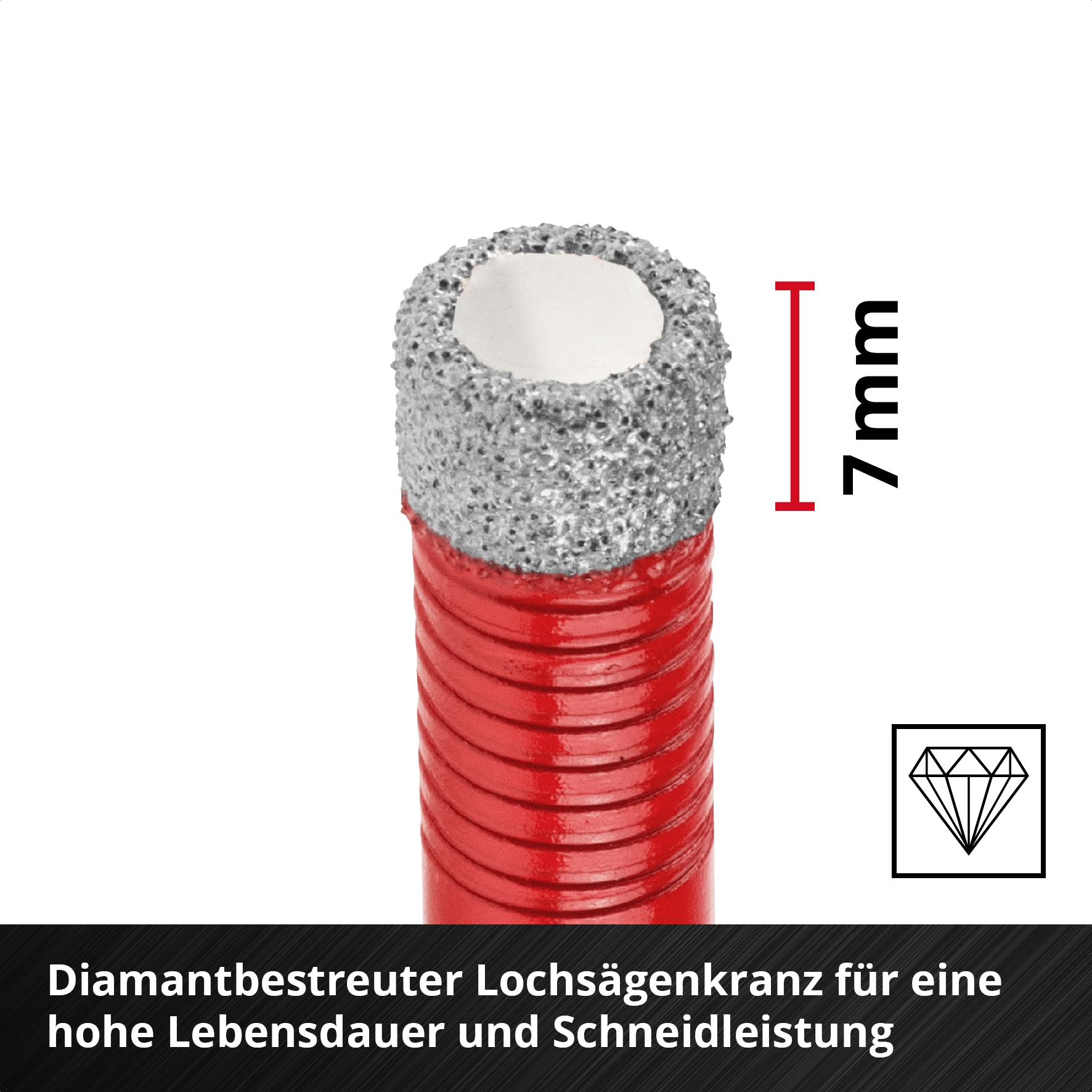 EINHELL Diamant-Fliesenbohrer-Set, 500404, XS-Case, 4-teilig EINHELL Diamant-Fliesenbohrer-Set, 500404, XS-Case, 4-teilig