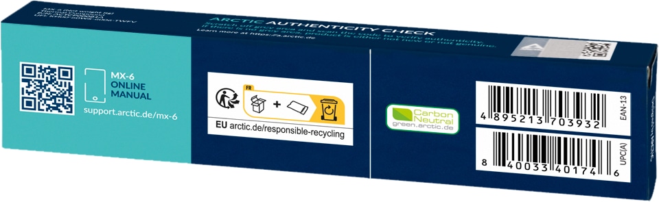 ARCTIC Wärmeleitpaste MX-6 8g ARCTIC Wärmeleitpaste MX-6 8g