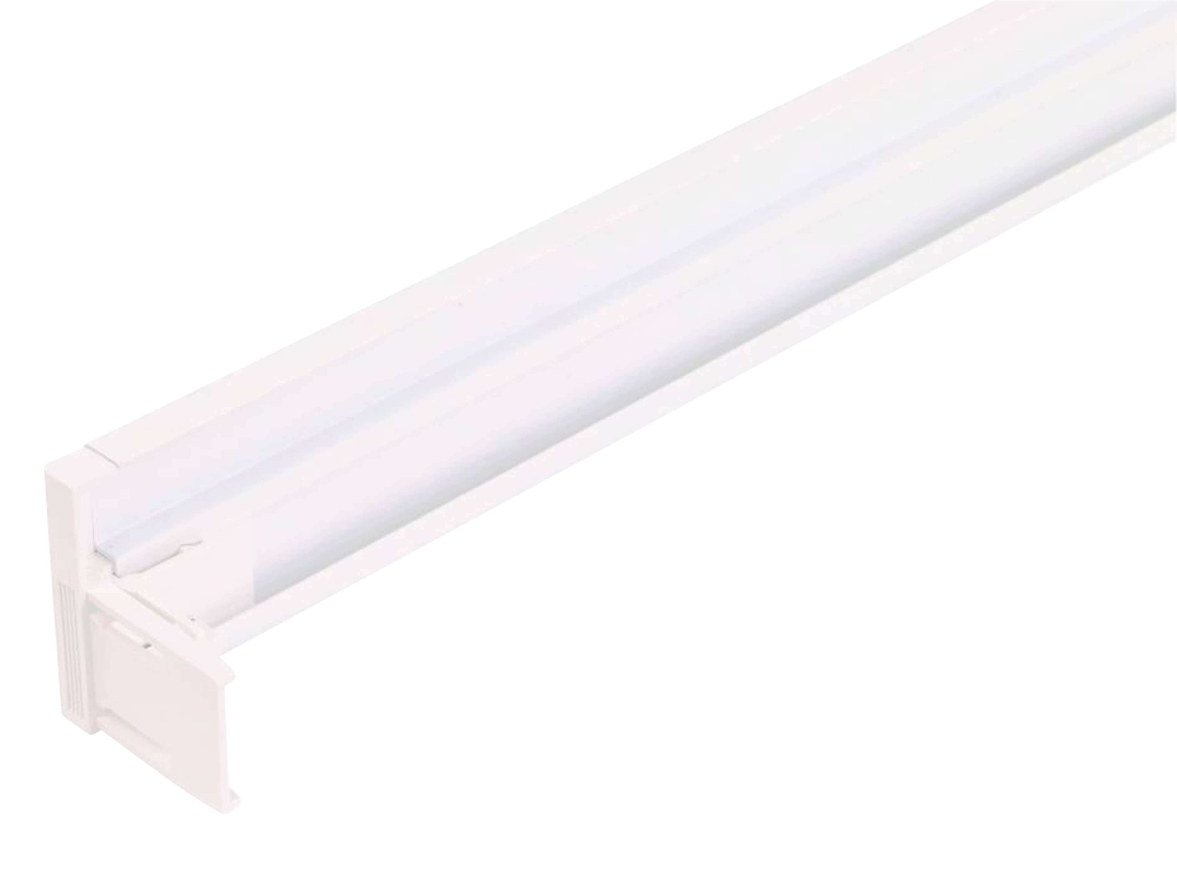LUXULA LED-Panel Aufbaurahmen LX0716, 120x30 cm, steckbar, weiß LUXULA LED-Panel Aufbaurahmen LX0716, 120x30 cm, steckbar, weiß