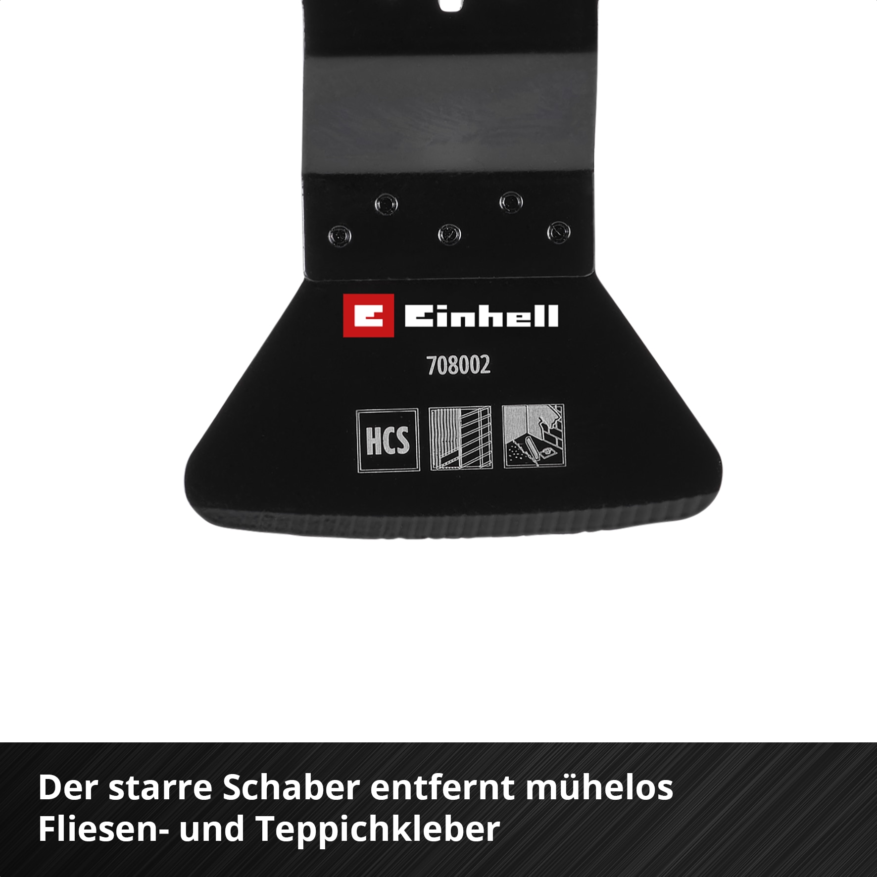 EINHELL Schaber, 708002, HCS, Starr, 52 mm EINHELL Schaber, 708002, HCS, Starr, 52 mm