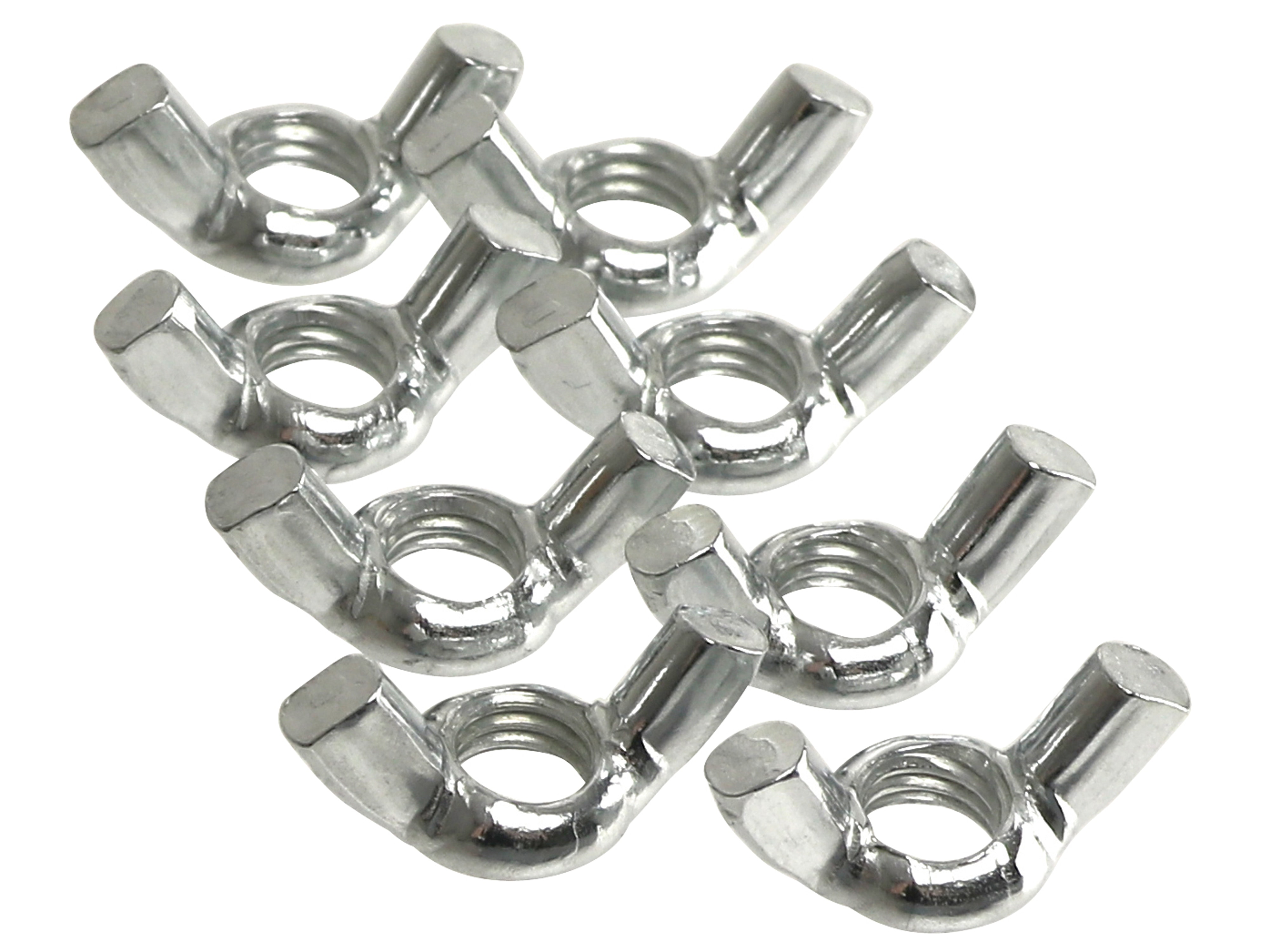 MASTERPROOF Flügelmuttern, M8, verzinkt MASTERPROOF Flügelmuttern, M8, verzinkt
