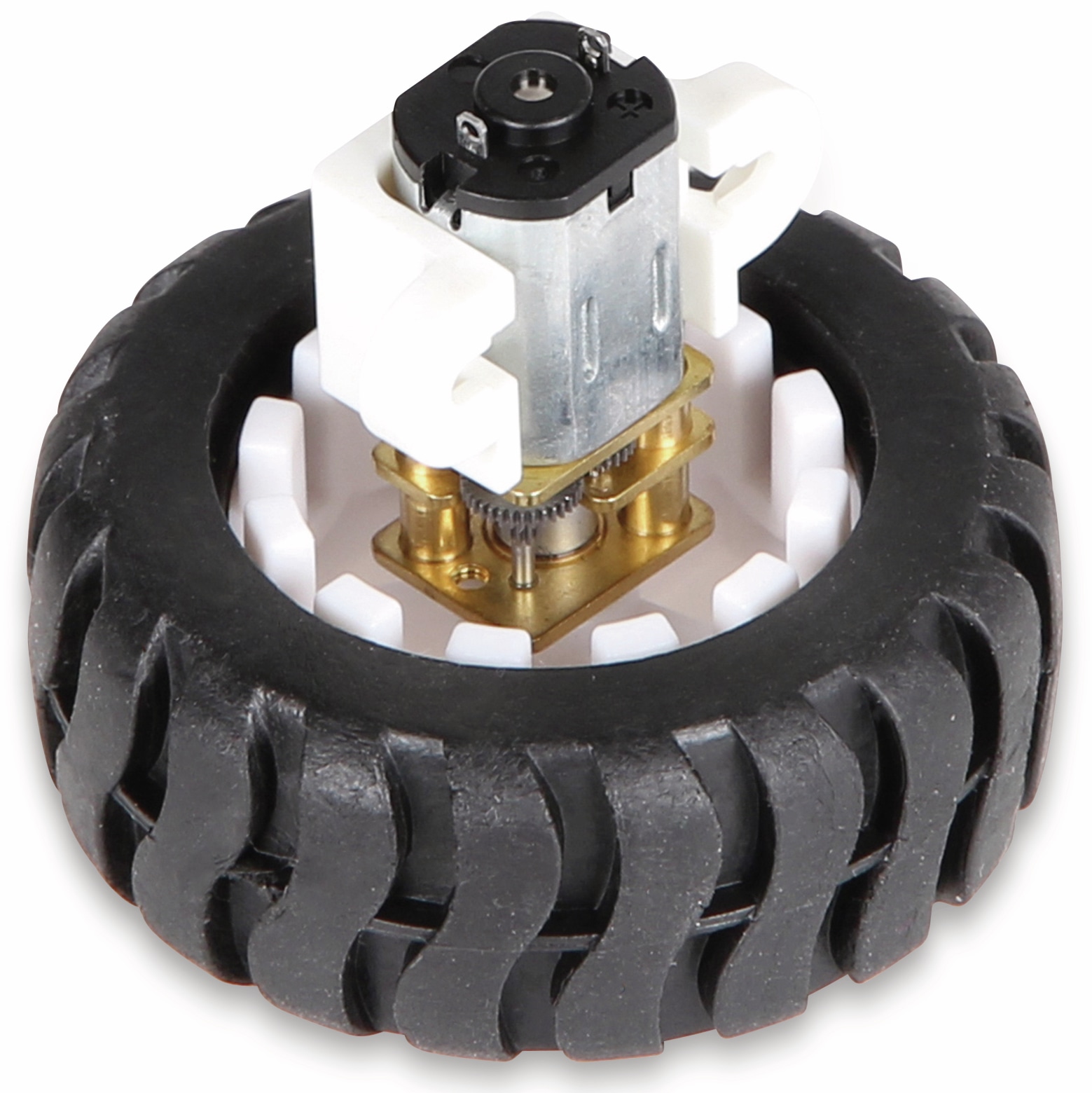 JOY-IT Mini Metallgetriebemotor mit Rad und Halter JOY-IT Mini Metallgetriebemotor mit Rad und Halter