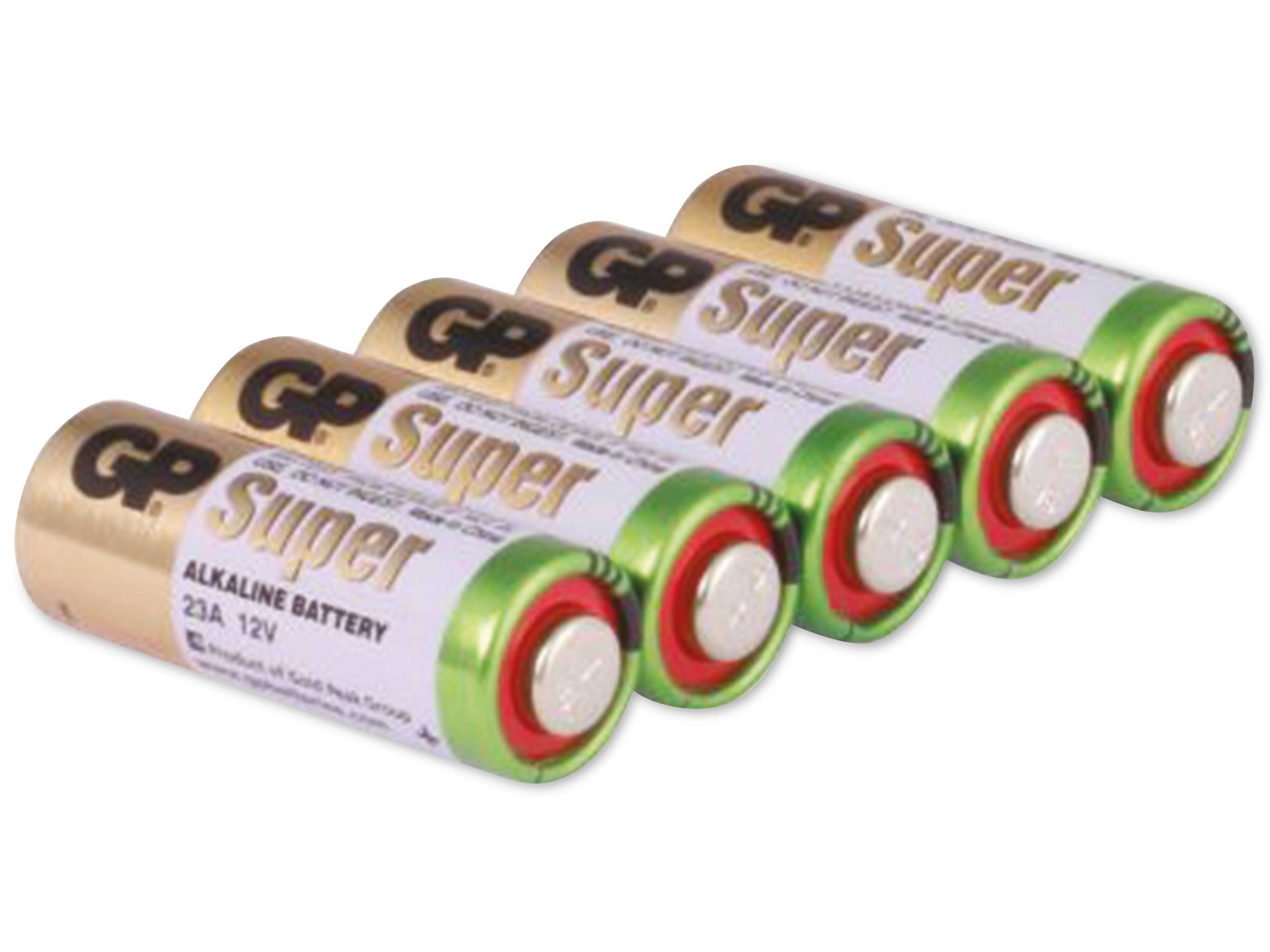GP Alkaline HighVoltage Batterie 23A, 23A High Voltage Alakline, 5 Stck. GP Alkaline HighVoltage Batterie 23A, 23A High Voltage Alakline, 5 Stck.