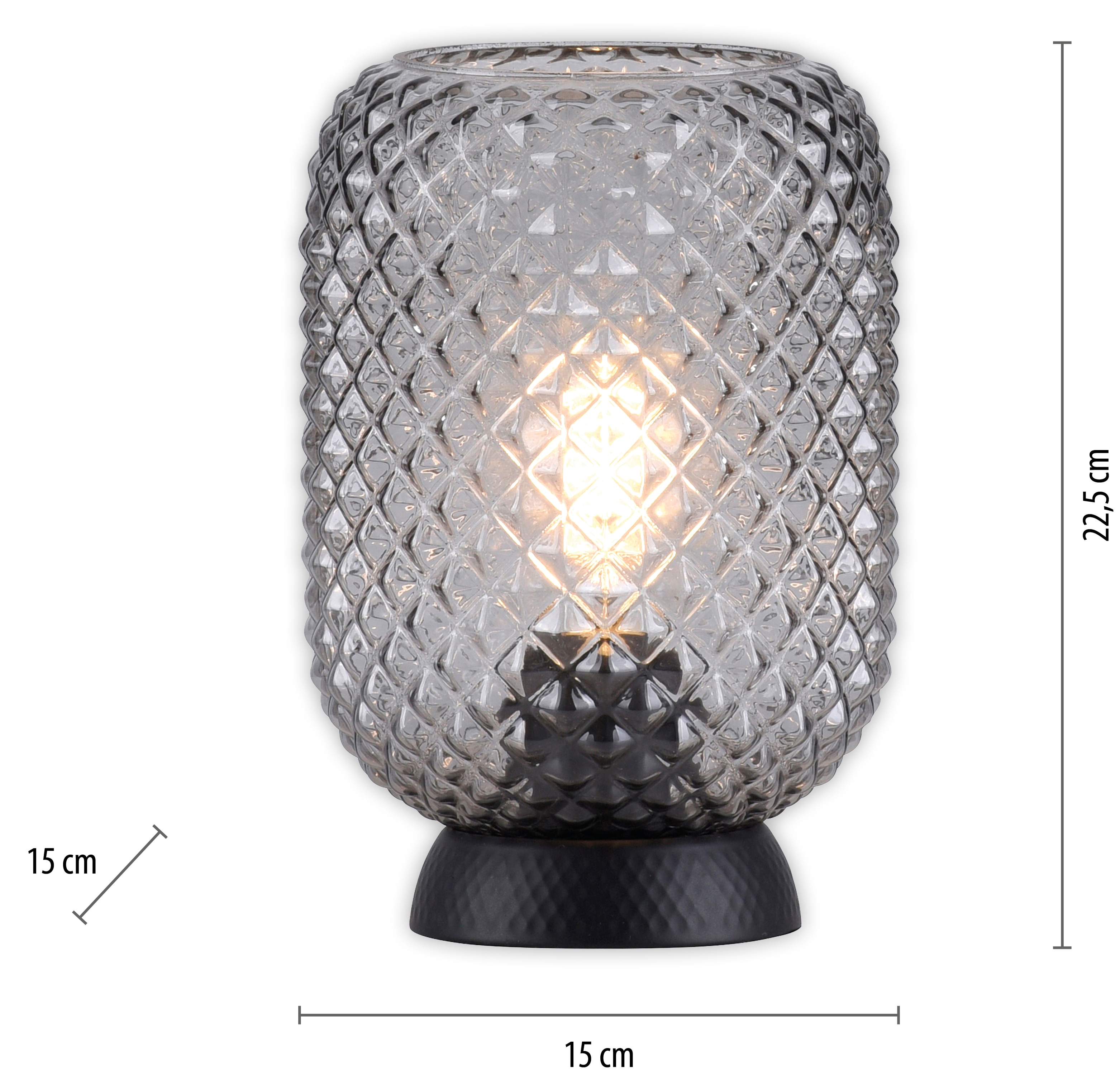 JUST LIGHT Tischleuchte 14906-18 schwarz, E27 JUST LIGHT Tischleuchte 14906-18 schwarz, E27