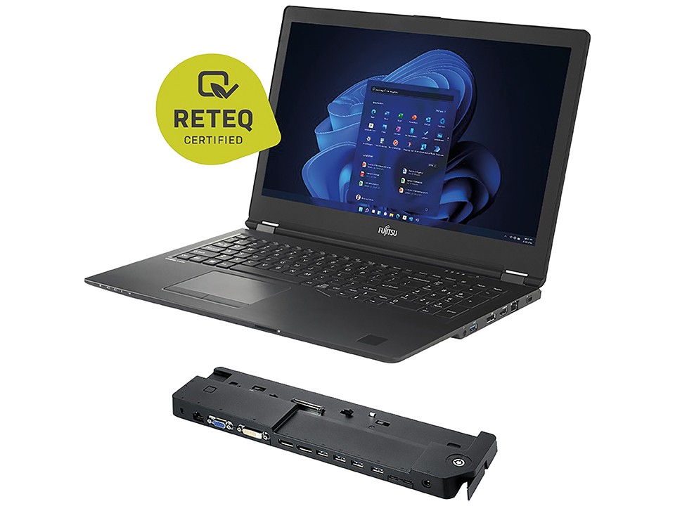 FUJITSU Notebook Lifebook U758, 39,62 cm (15,6"), 8GB, 256GB, Win11Pro, refurbished FUJITSU Notebook Lifebook U758, 39,62 cm (15,6"), 8GB, 256GB, Win11Pro, refurbished