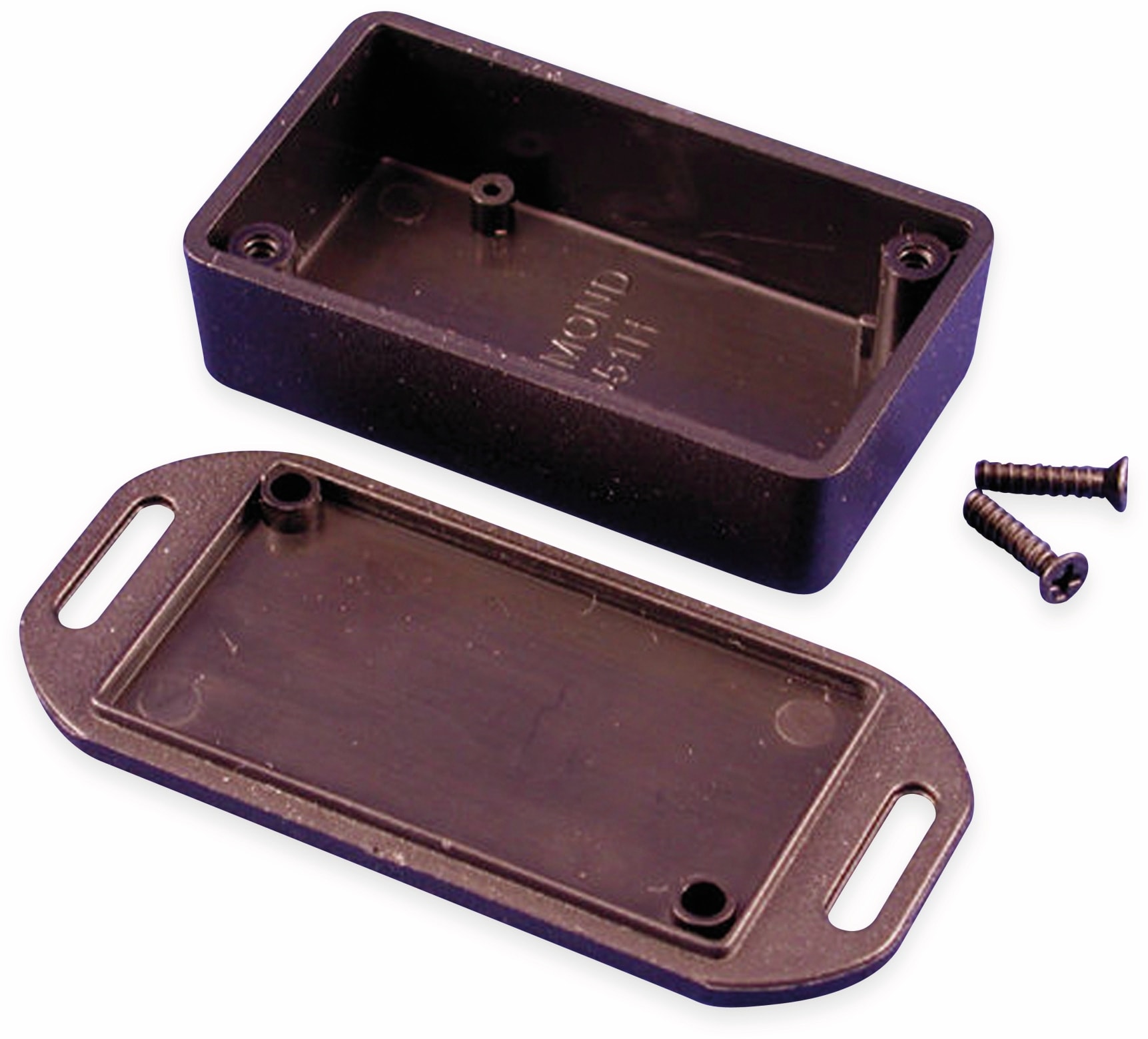 HAMMOND Miniaturgehäuse, 1551HFLBK, 60 x 35 x 20 HAMMOND Miniaturgehäuse, 1551HFLBK, 60 x 35 x 20