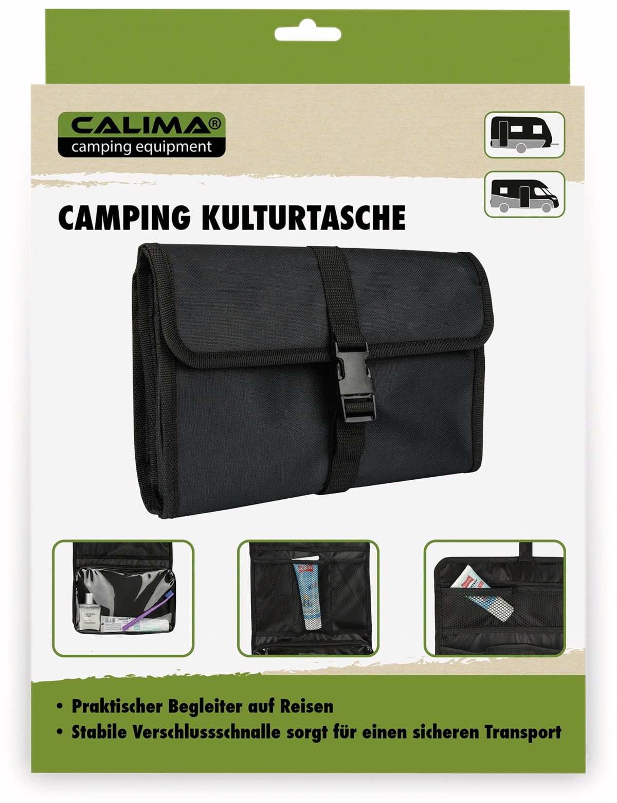 CALIMA CAMPING EQUIPMENT Camping Kulturtasche CALIMA CAMPING EQUIPMENT Camping Kulturtasche