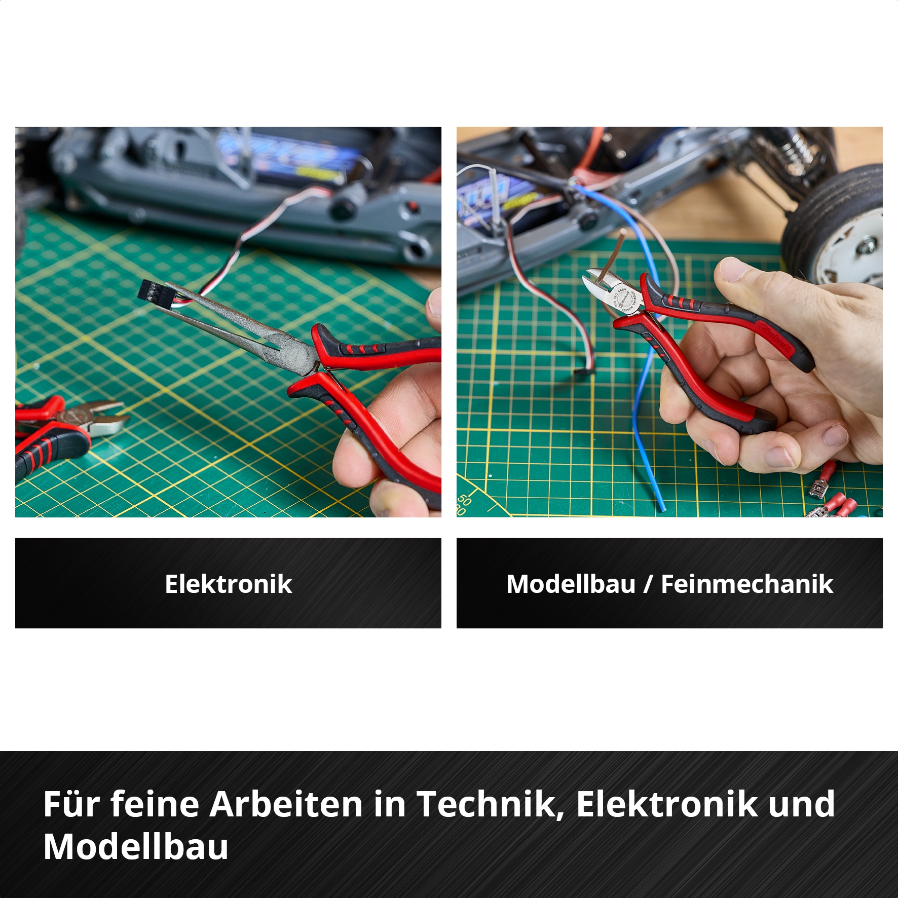 EINHELL E-Case-Einleger Feinmechaniker-Zangen, 505272, 8-teilig EINHELL E-Case-Einleger Feinmechaniker-Zangen, 505272, 8-teilig