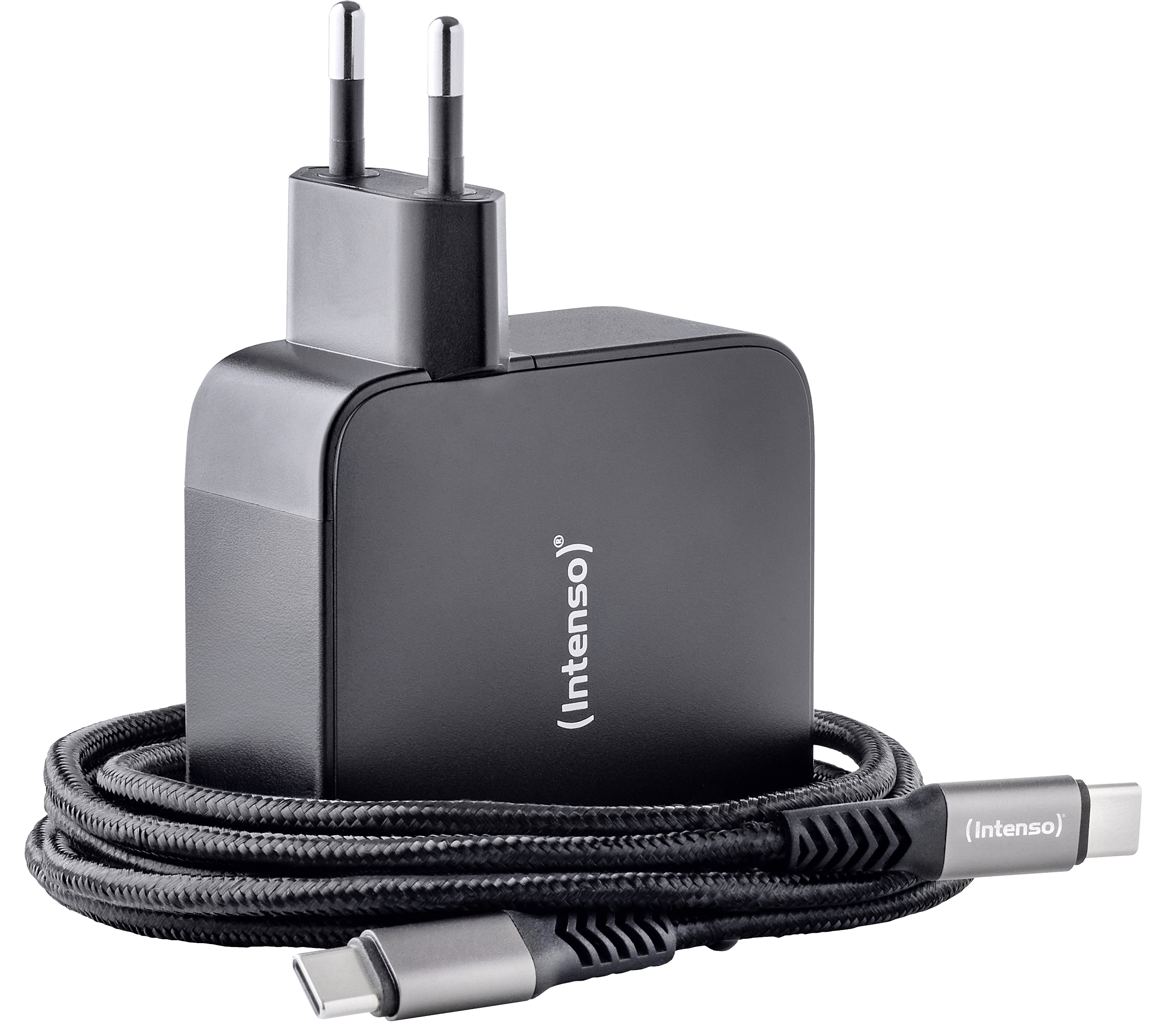 INTENSO USB-Lader 7814010, 140 W, 4-fach, 3xUSB-C, 1xUSB-A, GaN, schwarz INTENSO USB-Lader 7814010, 140 W, 4-fach, 3xUSB-C, 1xUSB-A, GaN, schwarz